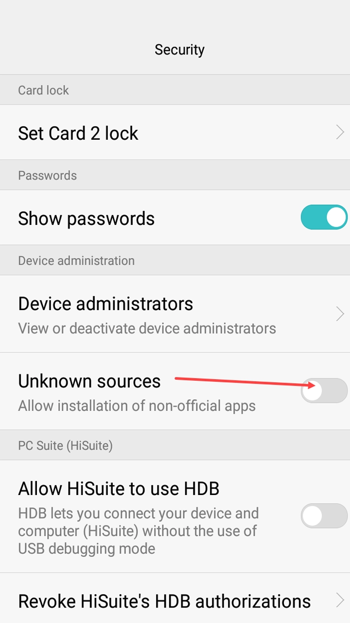 Go to settings and allow installation of the application from unknown sources.