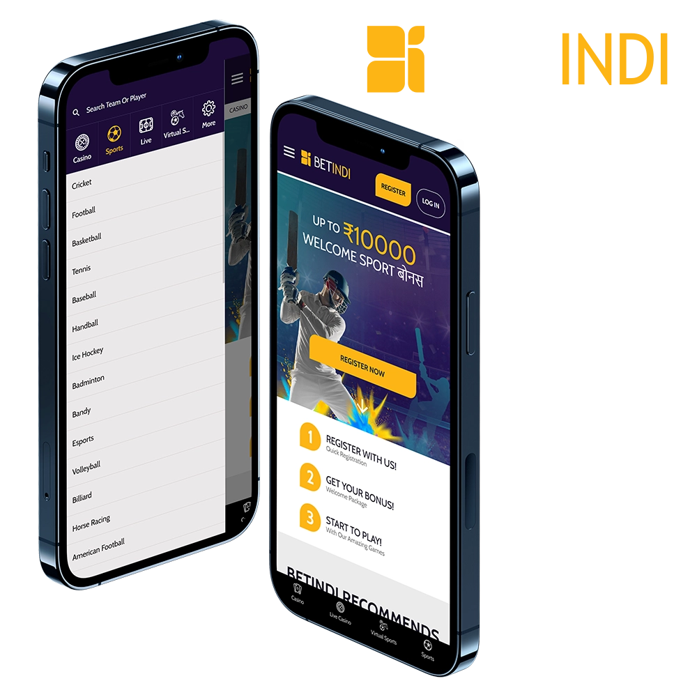 Find out more about the features of the Betindi mobile app.