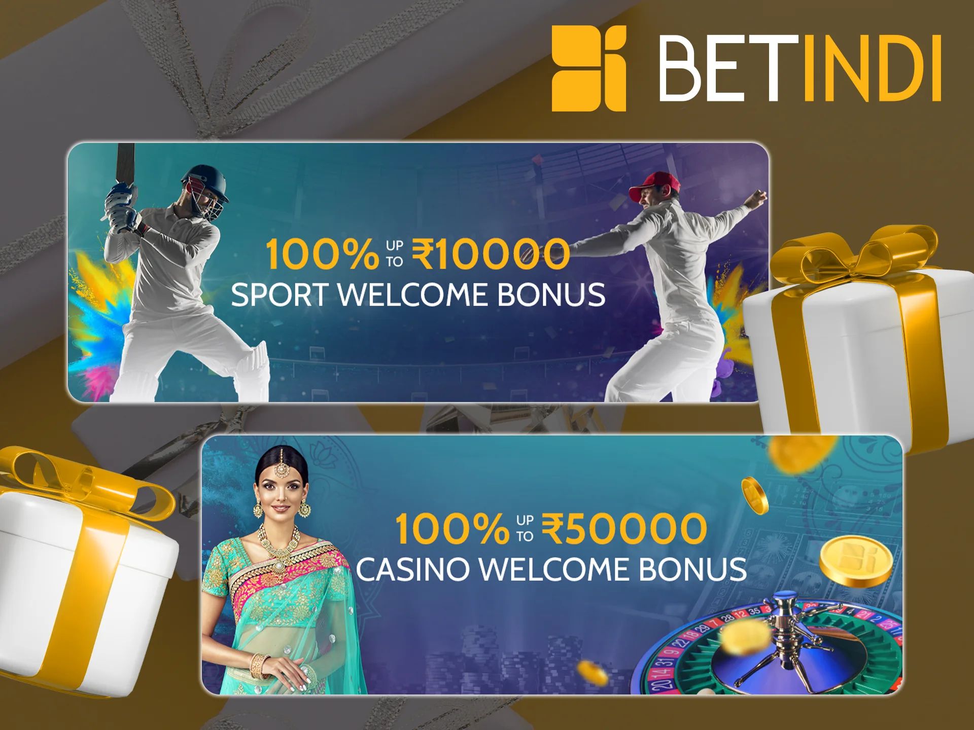 The Betindi mobile app offers nice welcome bonuses.