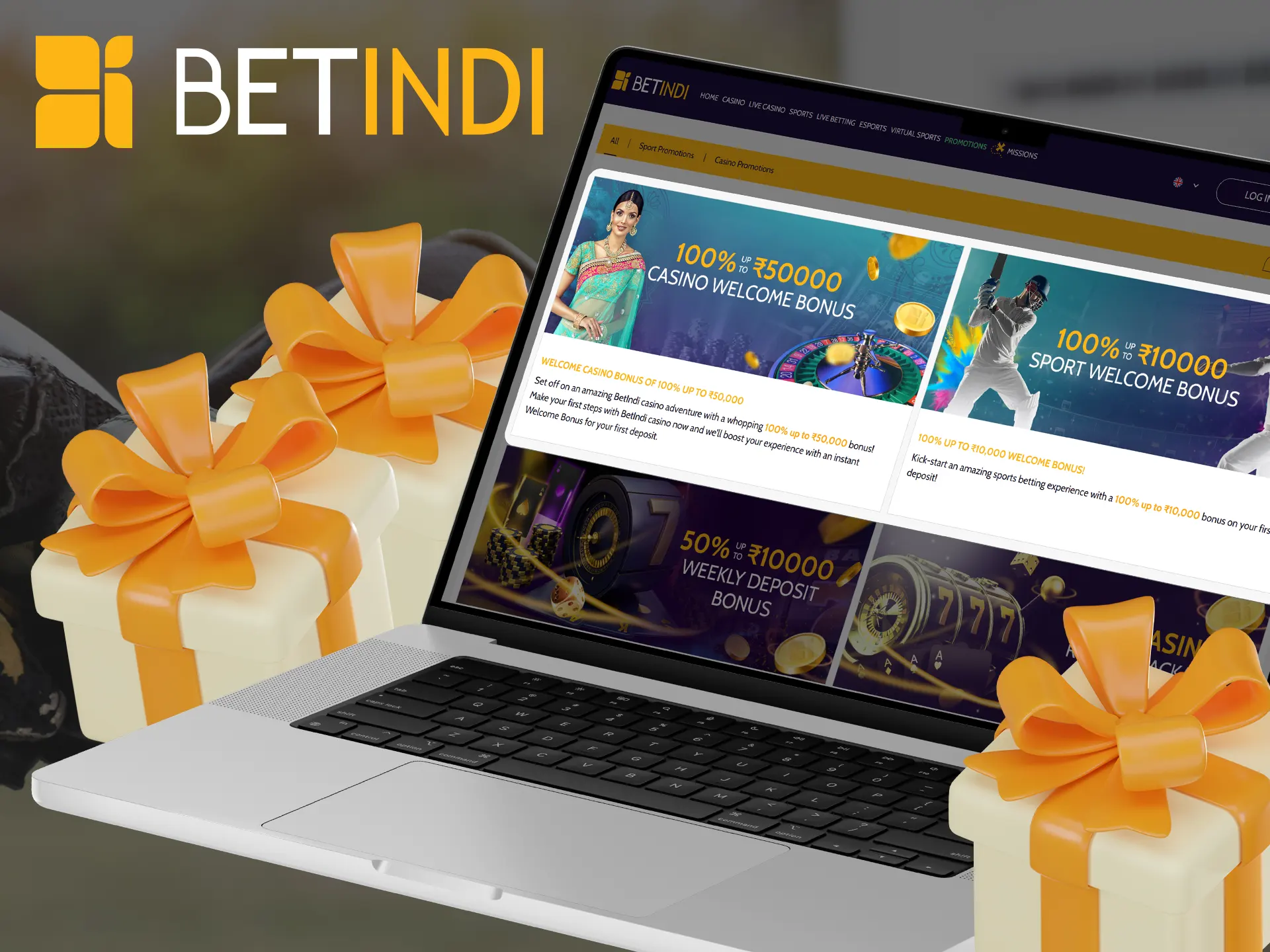 To get the Betindi welcome bonus, you need to follow a few steps.