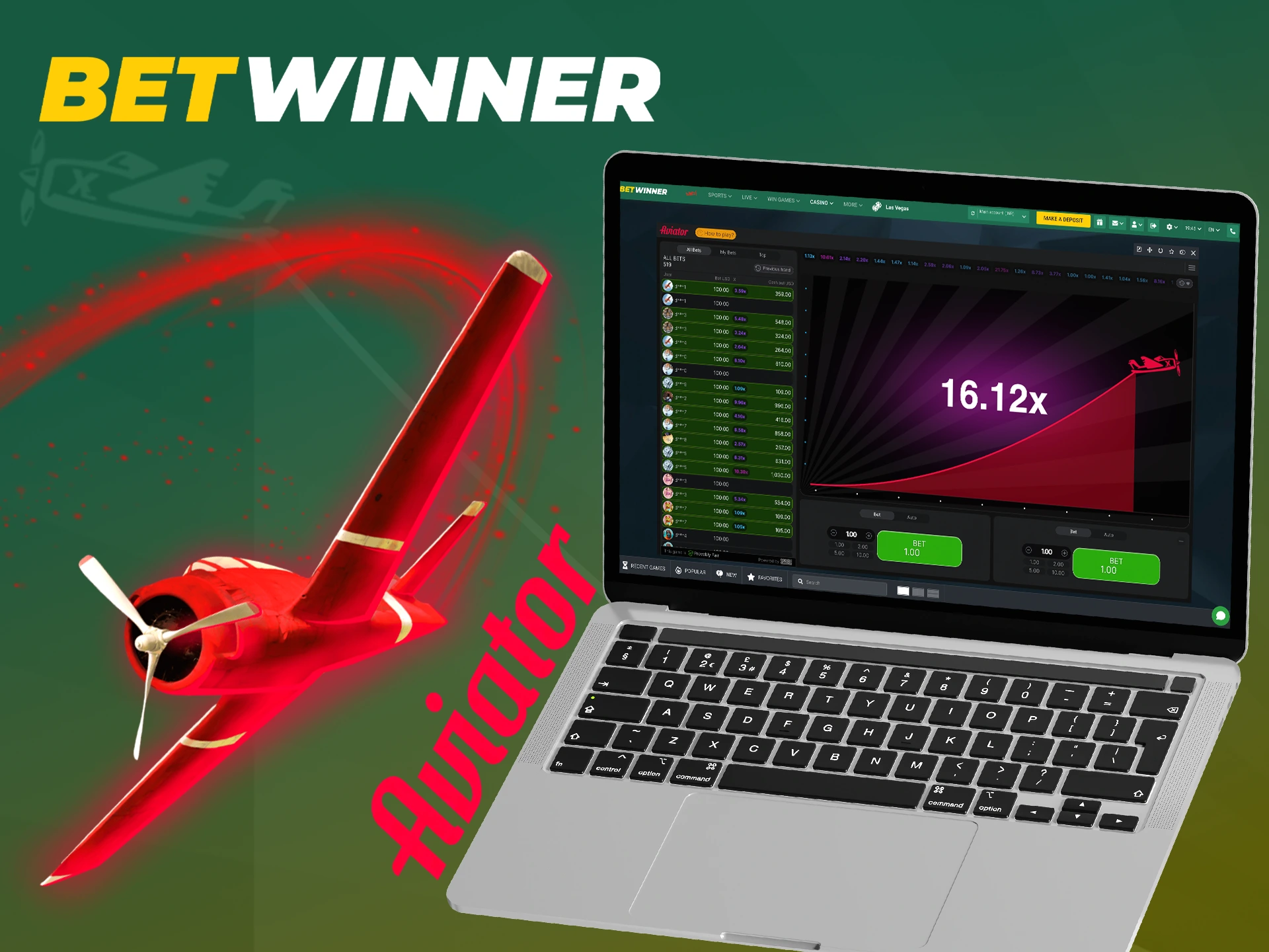 Be sure to grab the best odds on the Aviator game with Betwinner.