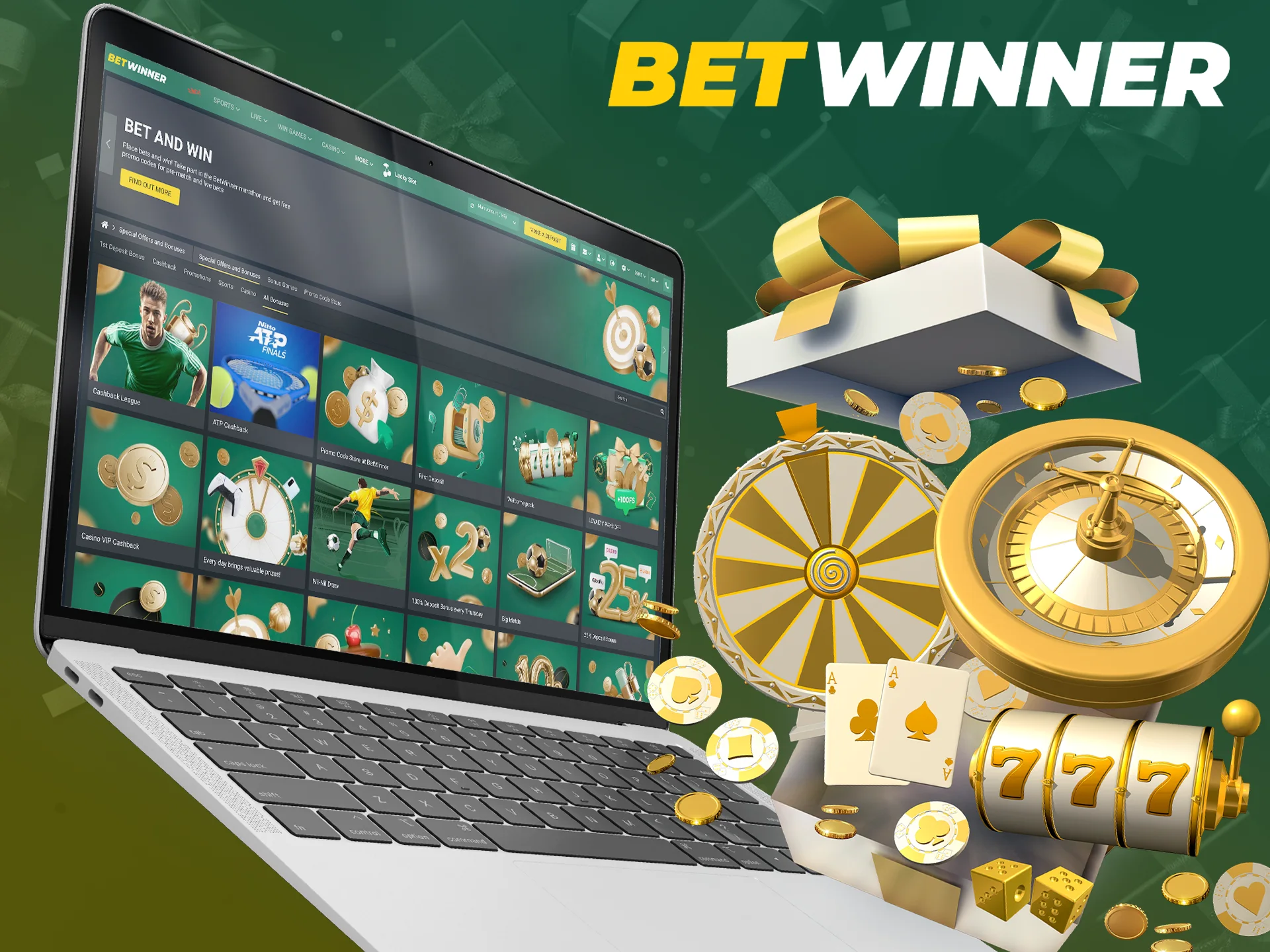 Welcome bonuses to start betting are already waiting for you at Betwinner.