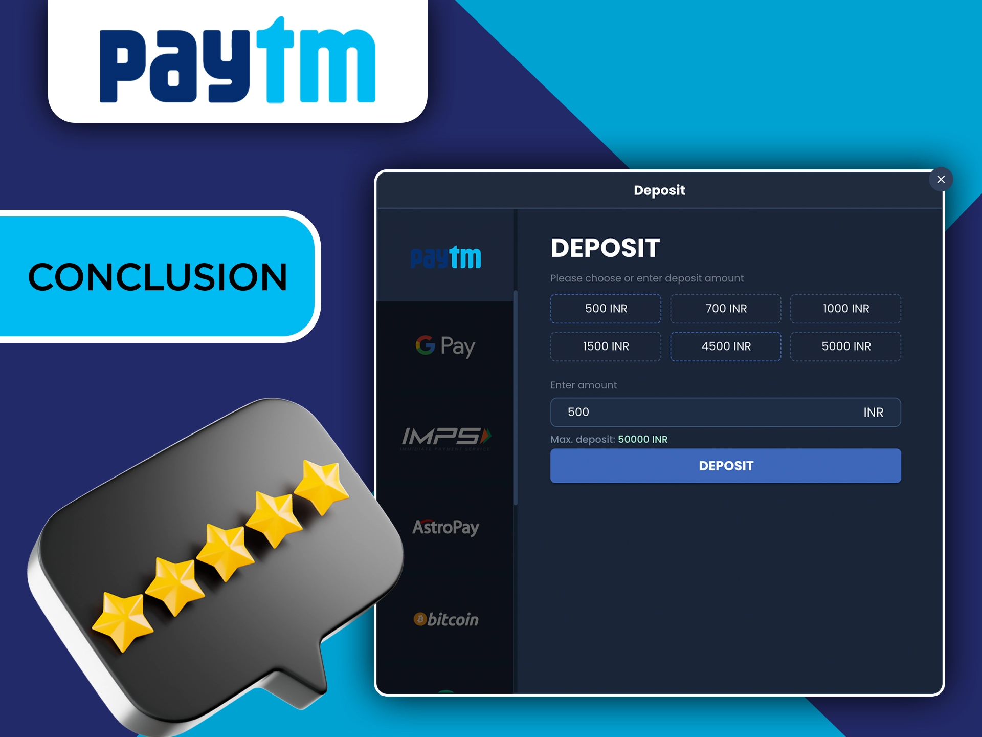 Our team has compiled a professional opinion on the Paytm payment system.