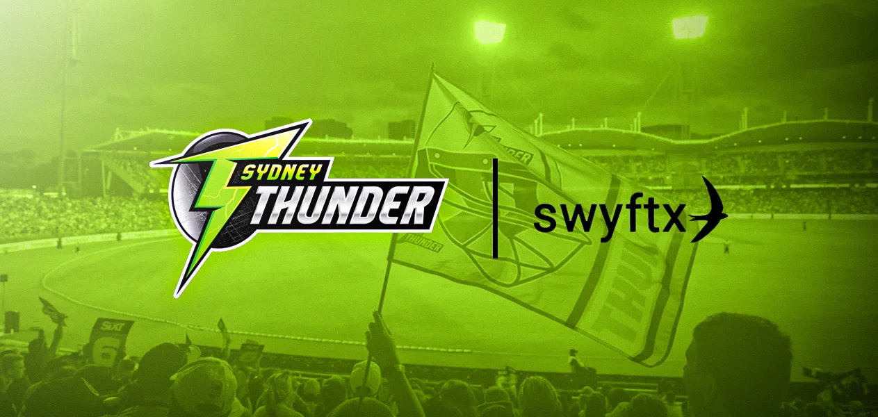 Sydney Thunders and Swyftx team up