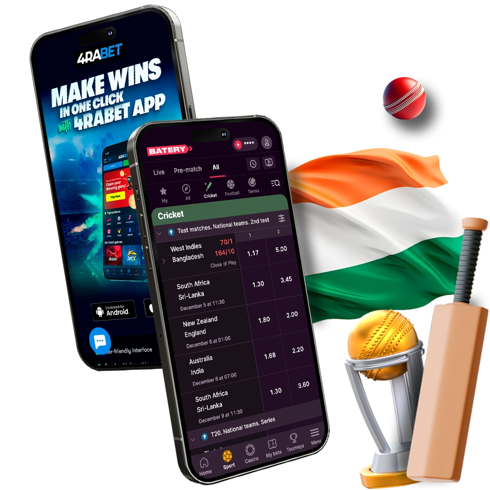 The best bookmakers in India for cricket betting this year.