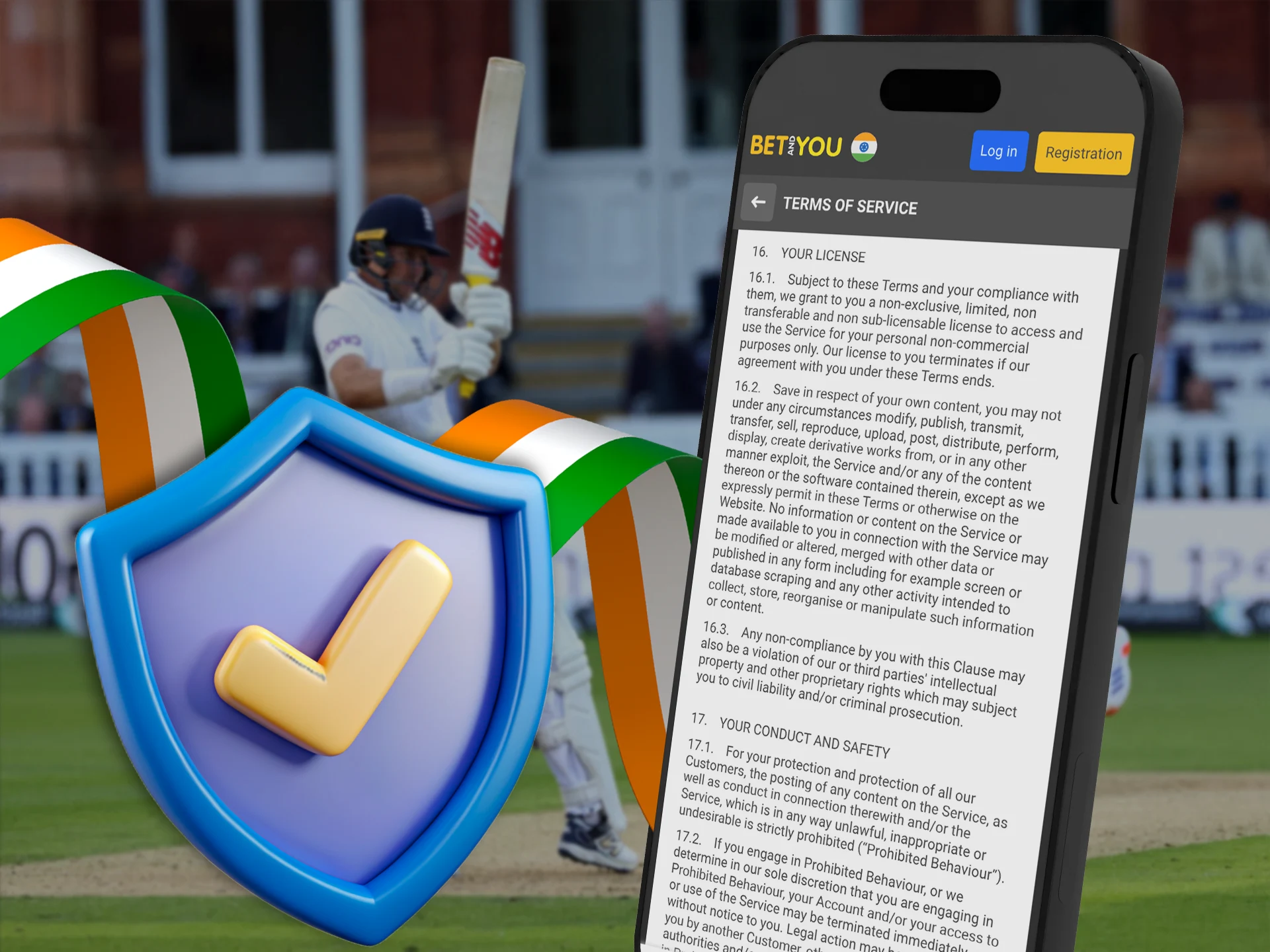 Read about license and safe cricket betting.