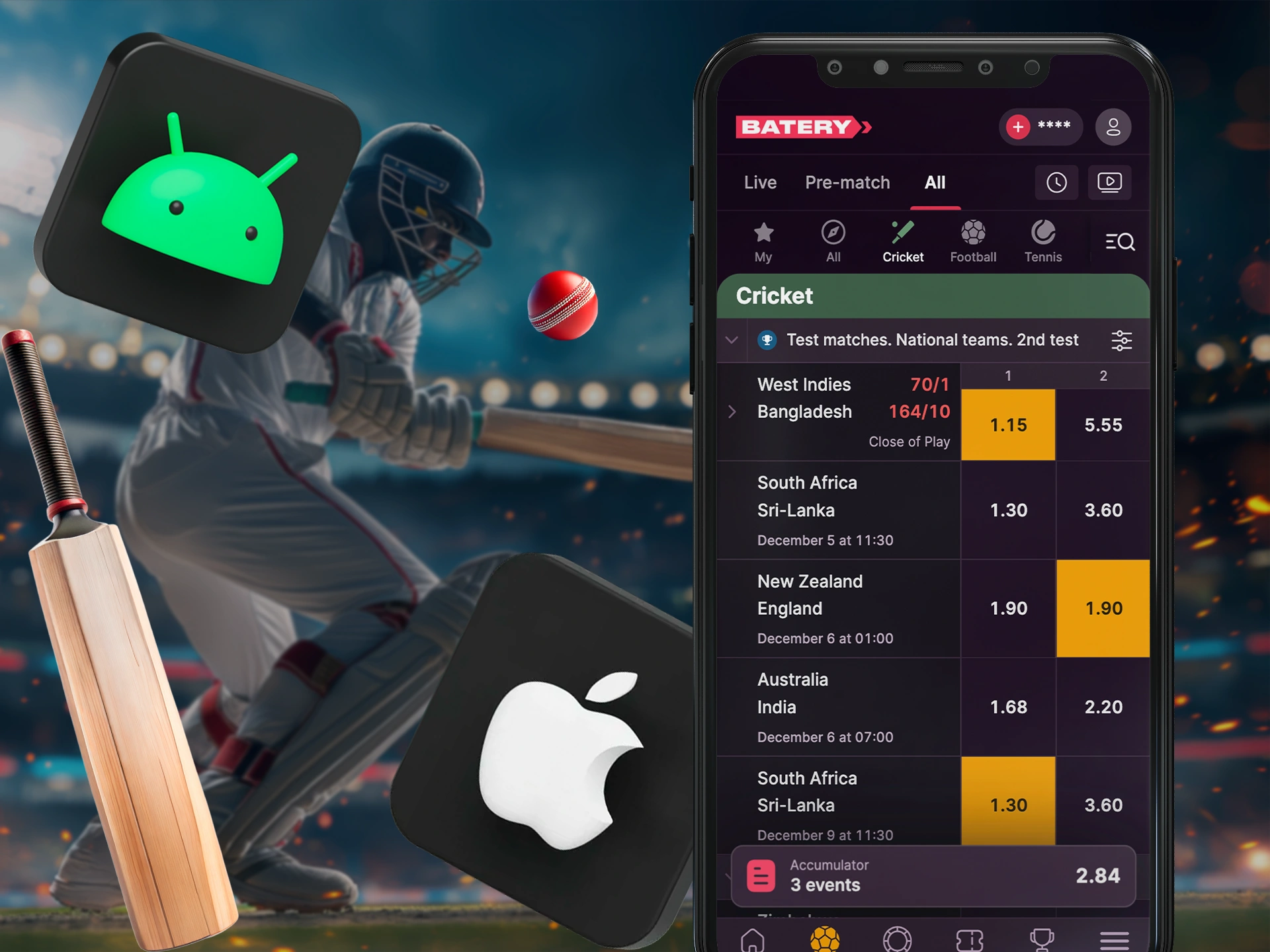 Get to know the apps from the best bookmakers.