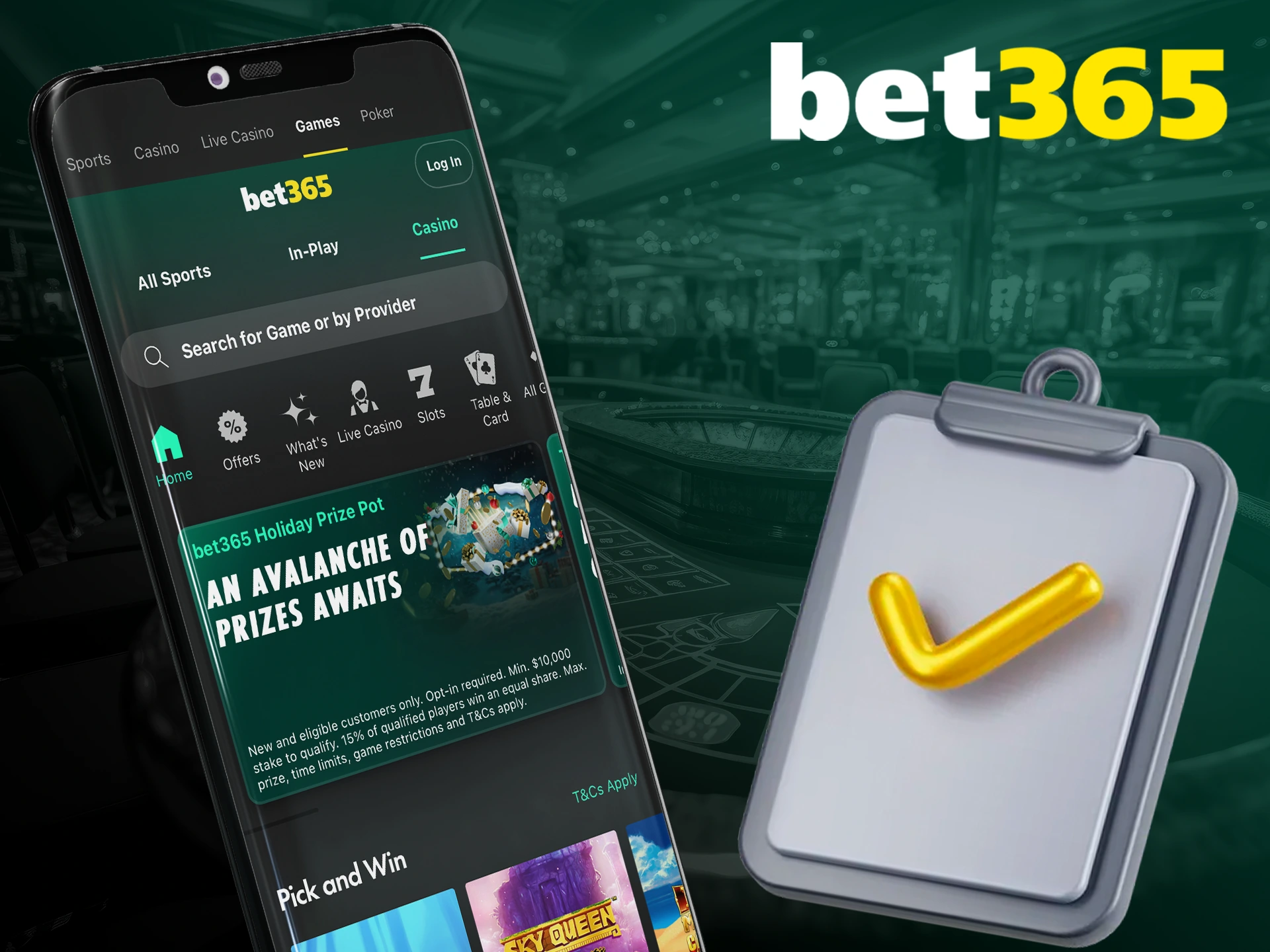 Read the conclusions made by our team about bet365 app.