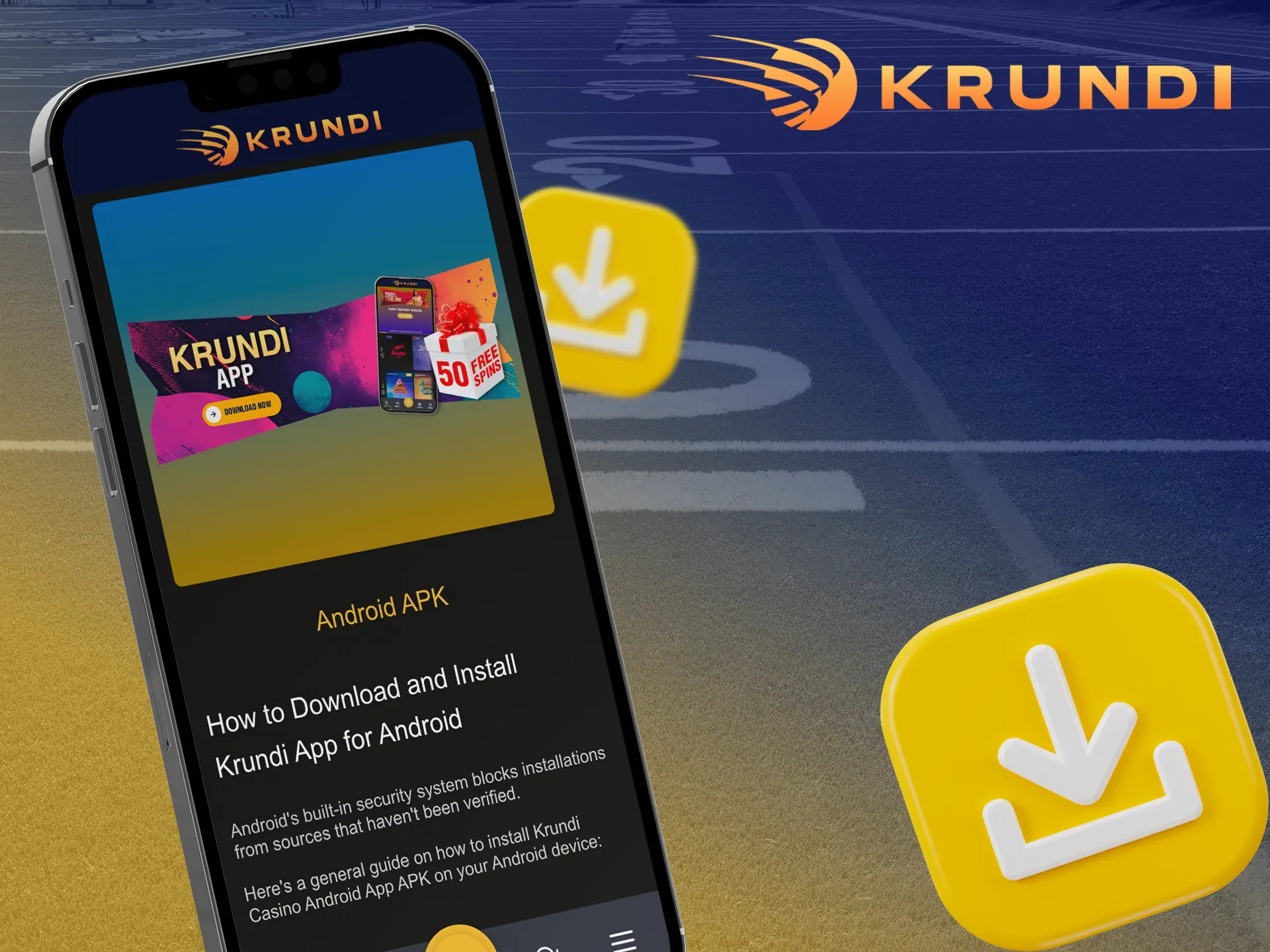 Learn how to install the Krundi app on your smartphone.