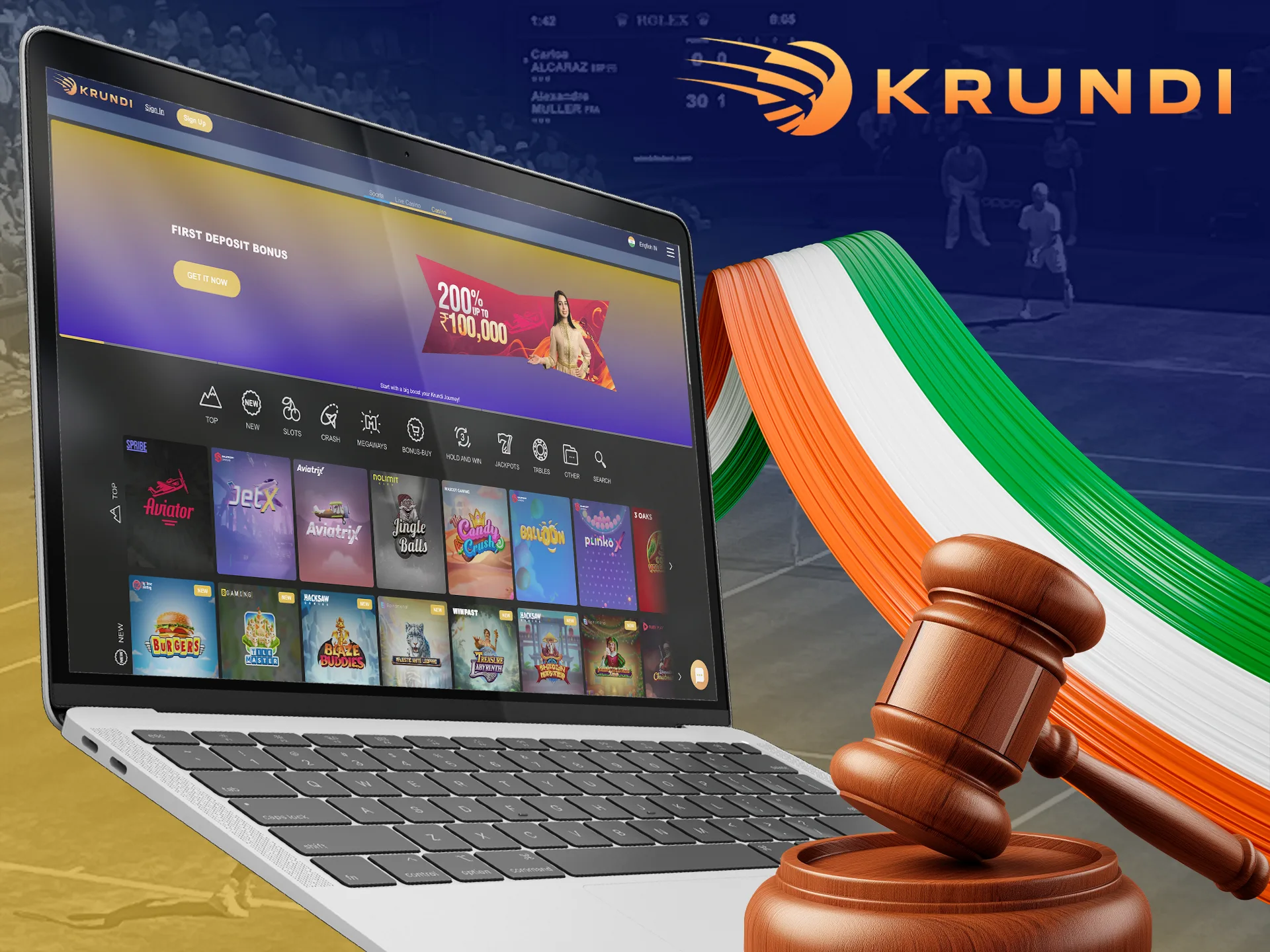 Betting on Krundi is completely legal in India.