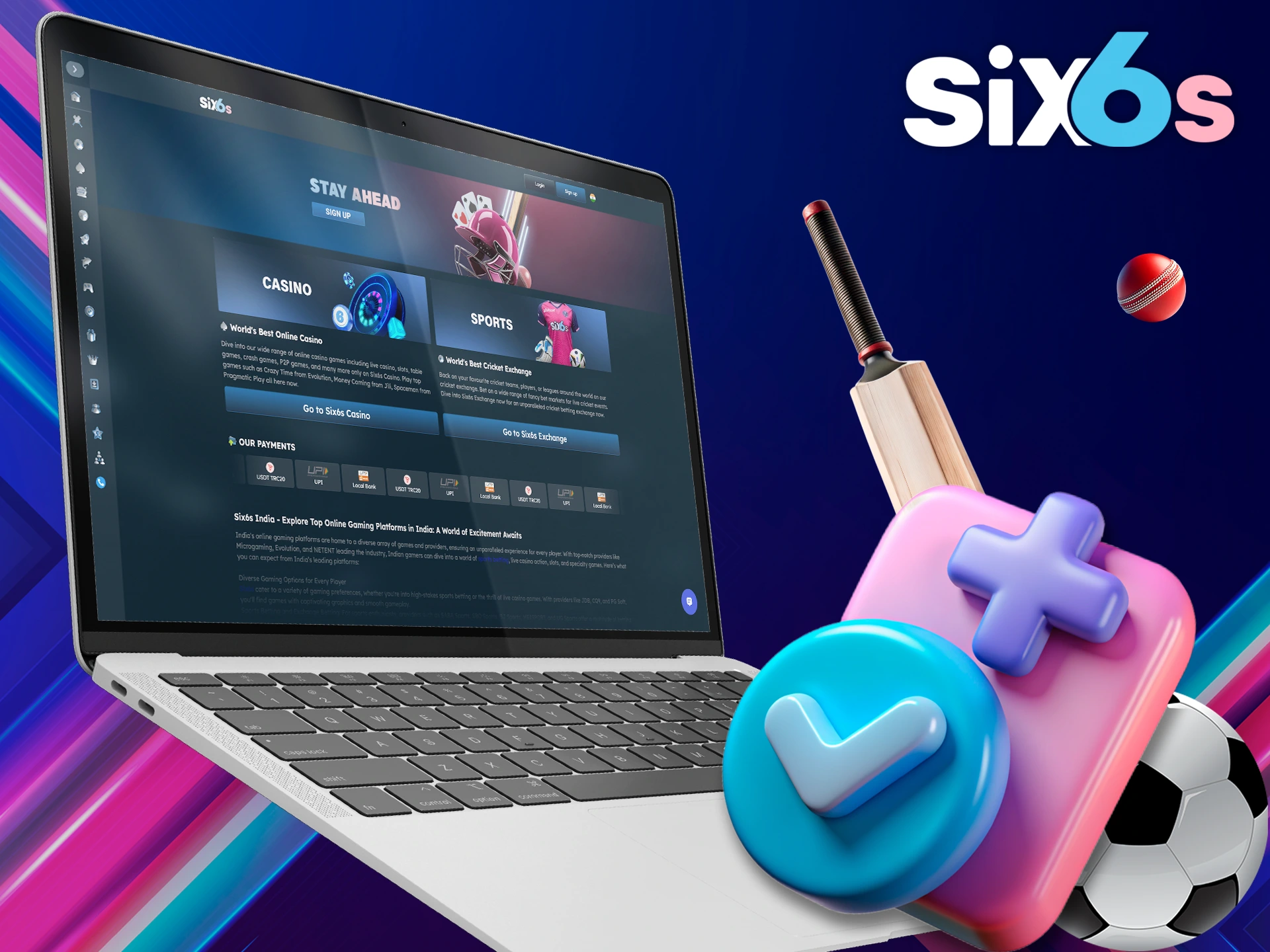 Learn about all the benefits of playing Six6s.