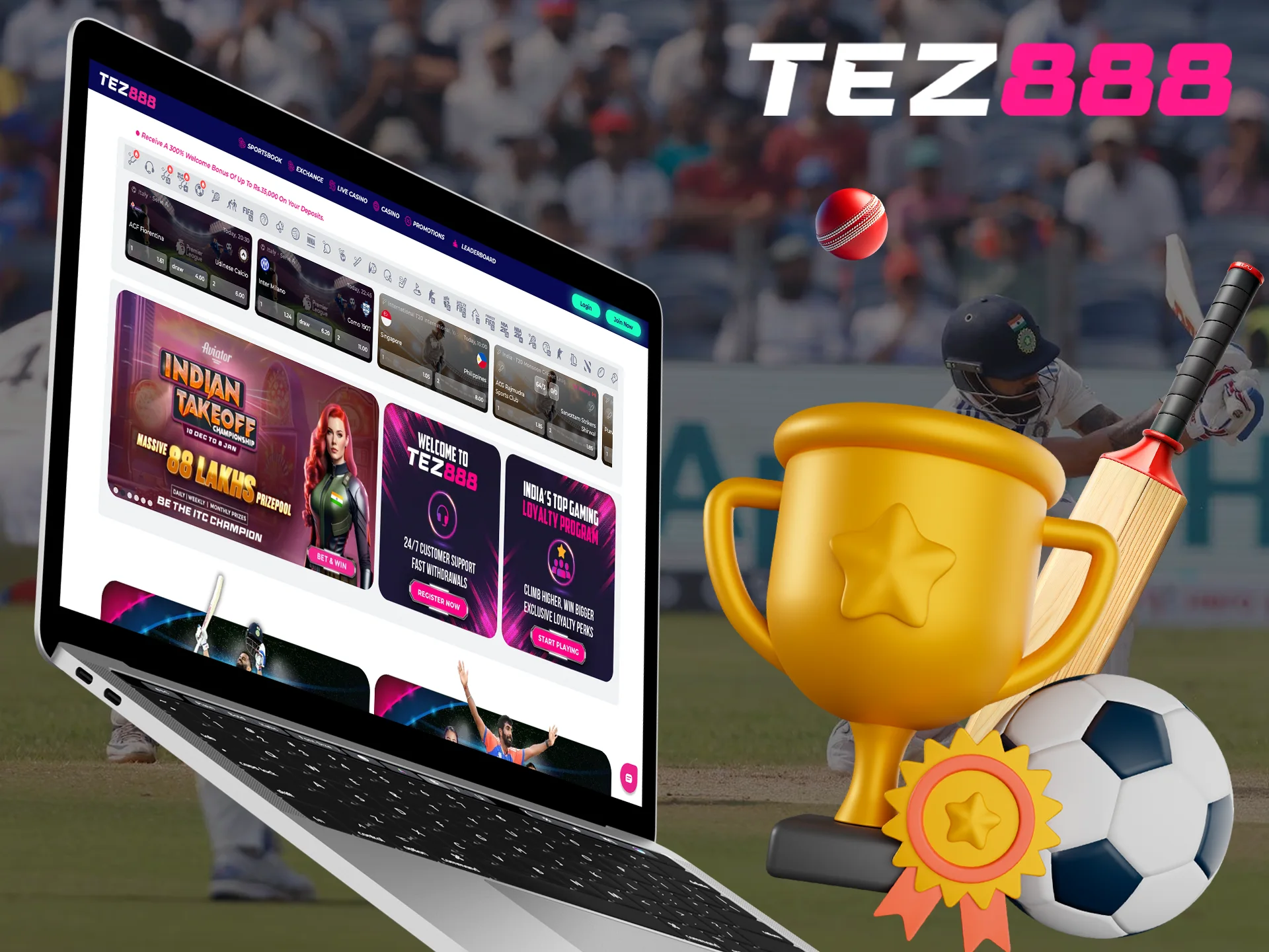 Learn about the most papular betting options at Tez888.