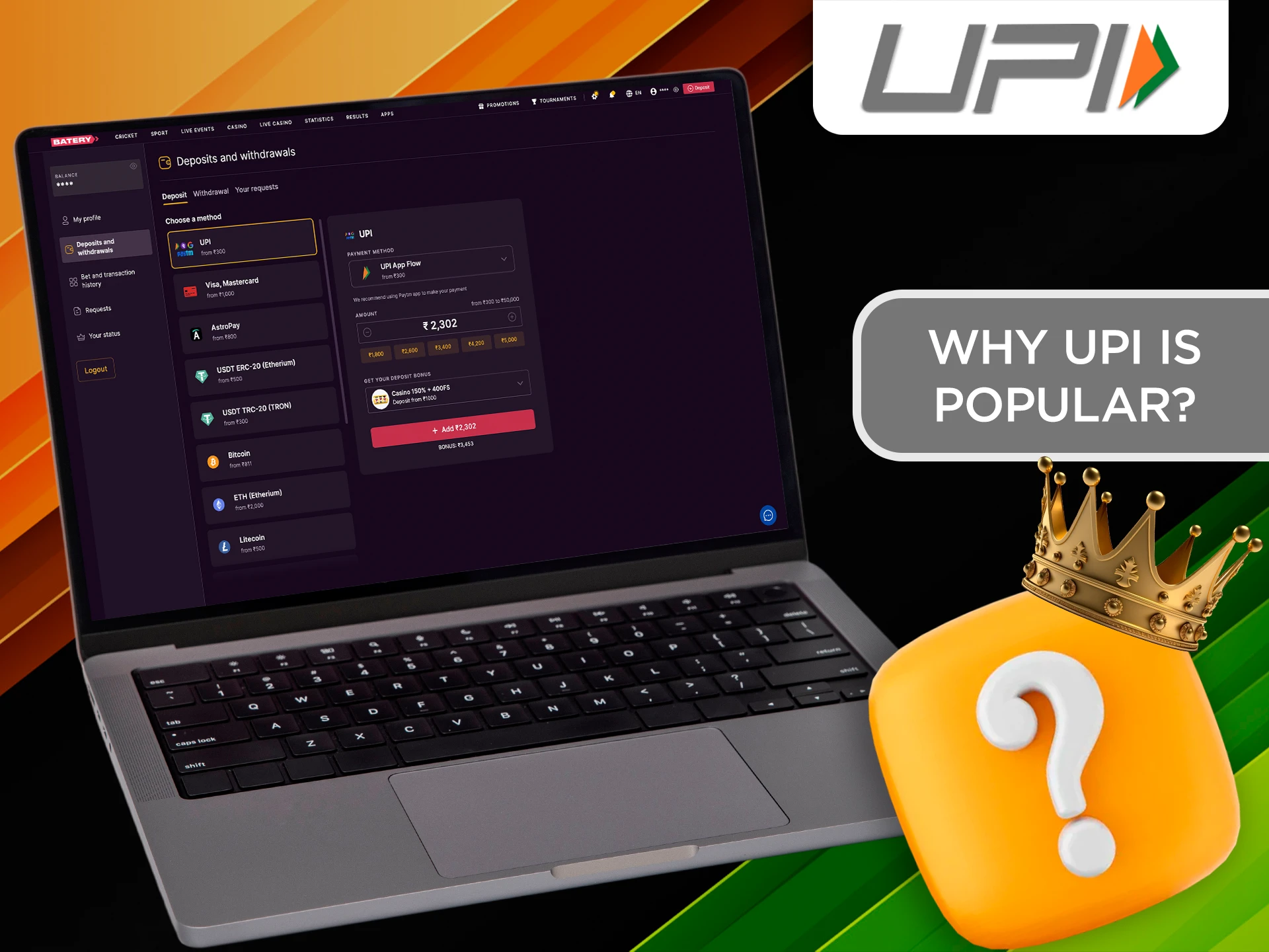 Find out why UPI is popular among users in India.