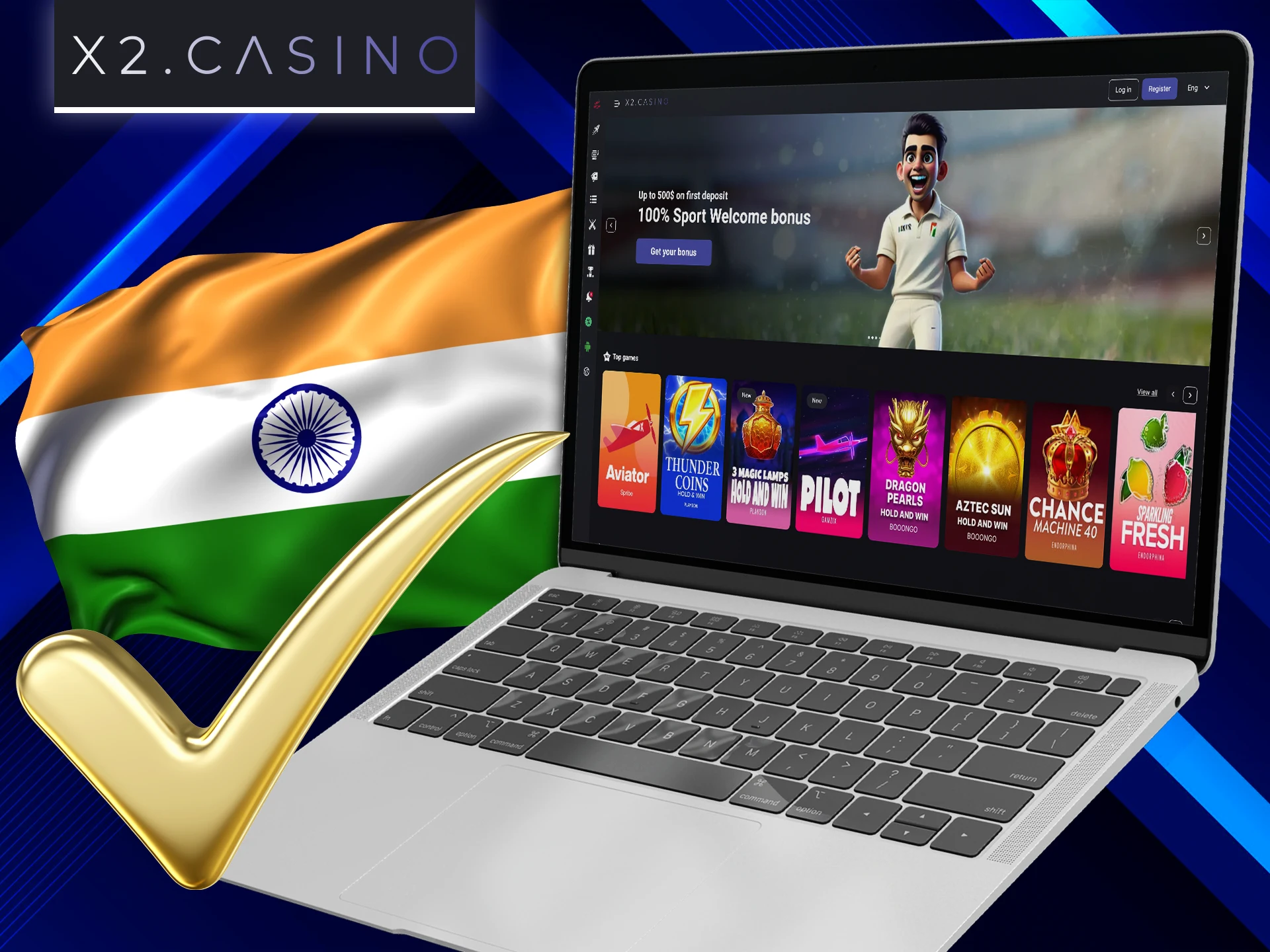 Find out which countries are available to play at X2 Casino.