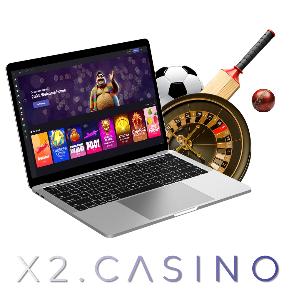 Start betting on sports or casino at X2 Casino and you'll be in luck.