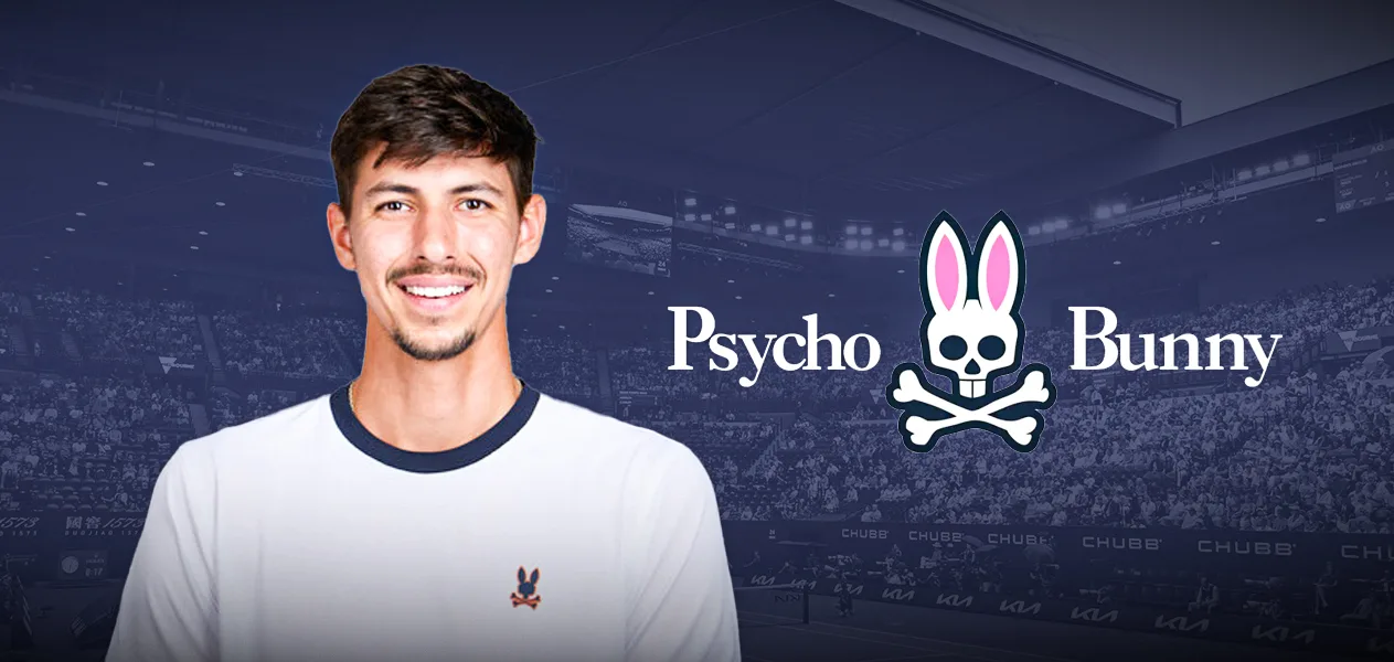 Alexei Popyrin teams up with Psycho Bunny