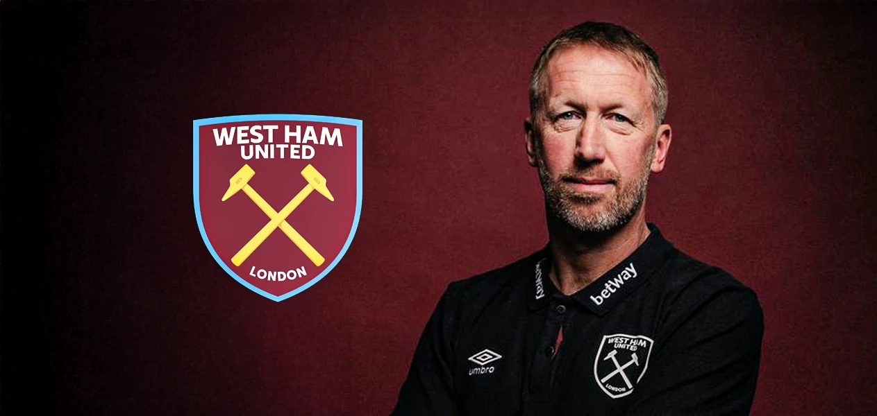 Graham Potter appointed as the new Hammers Boss