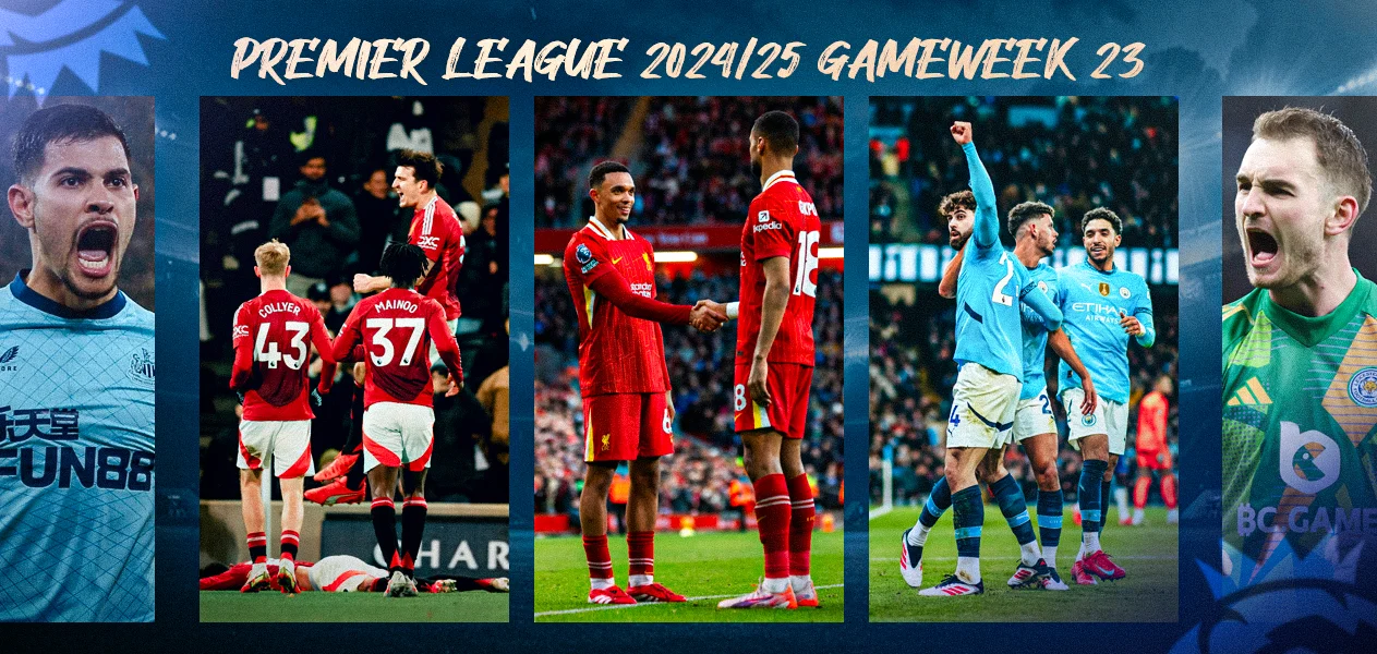 Premier League 2024/25 Gameweek 23 Recap