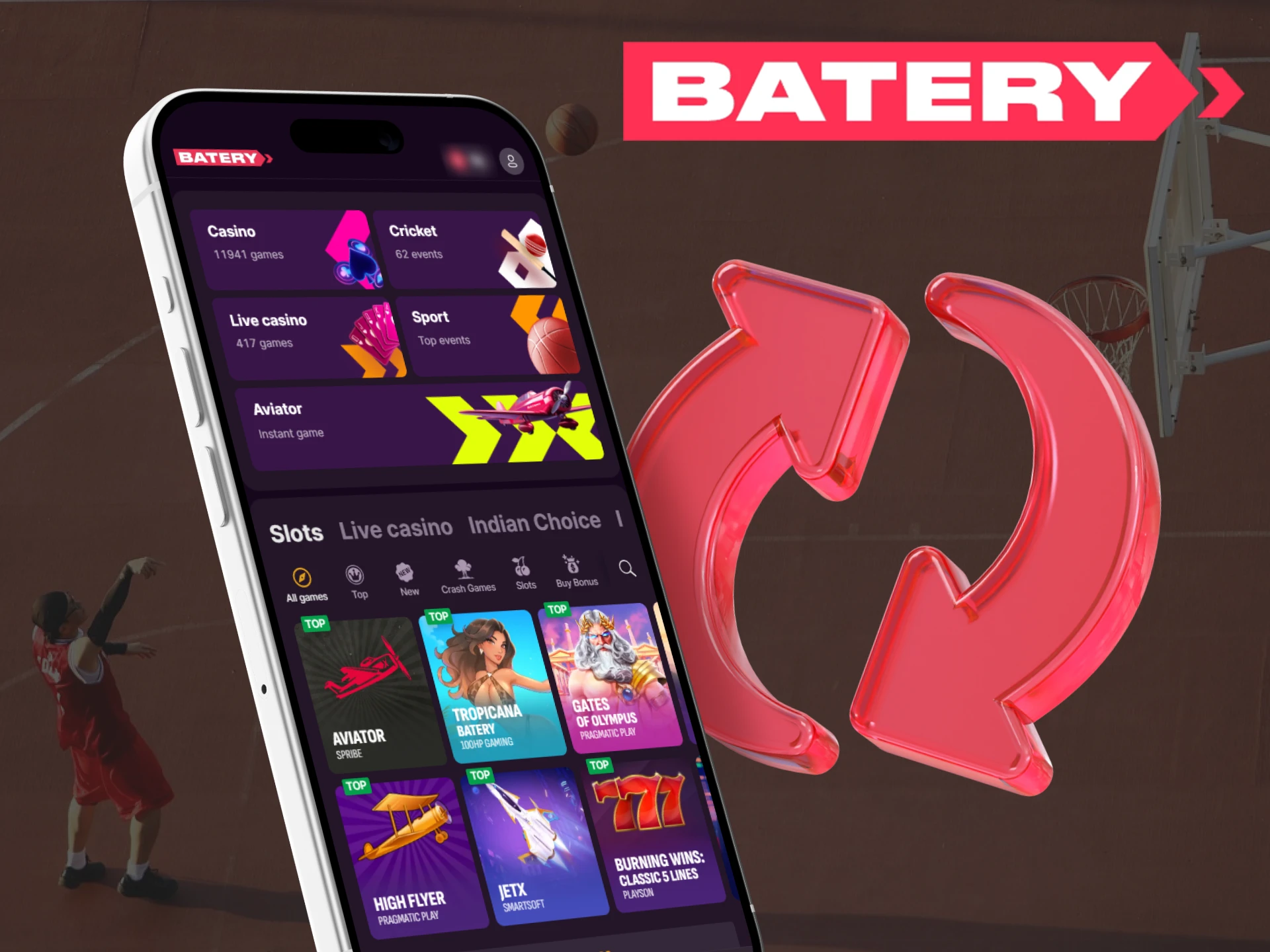 Regularly update the Batery app to access the full range of options available on the platform.