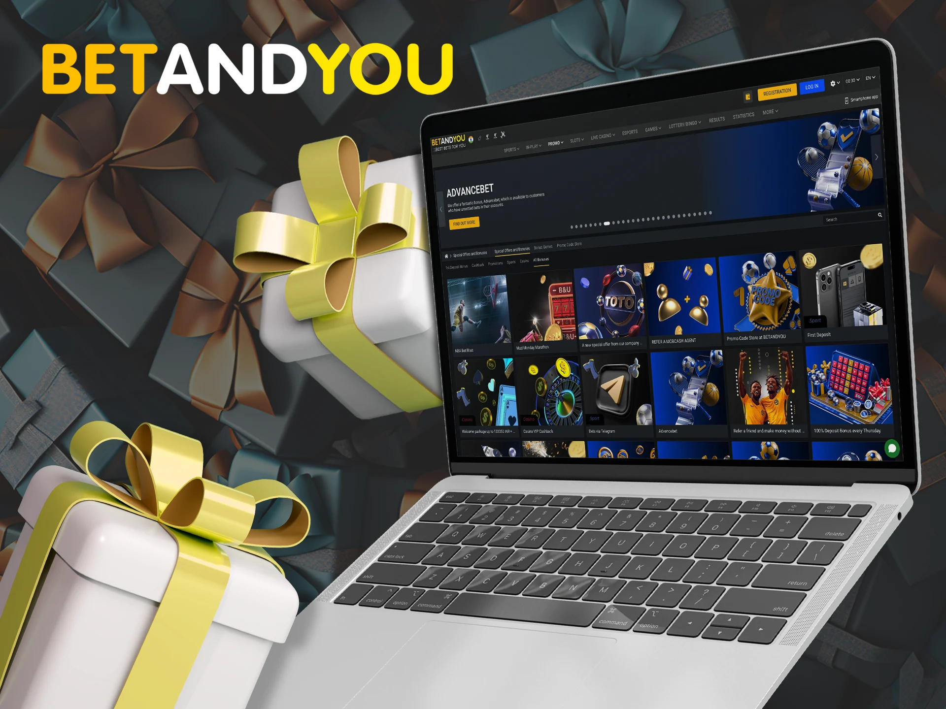 Become a new Betandyou user and get great welcome bonuses.