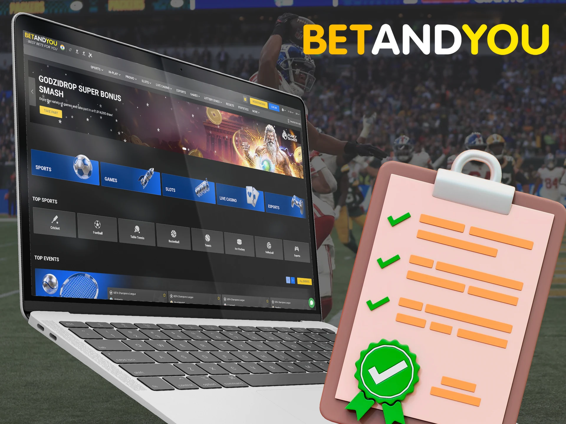 Read the verdict made by the Sportskhabri team about Betandyou.