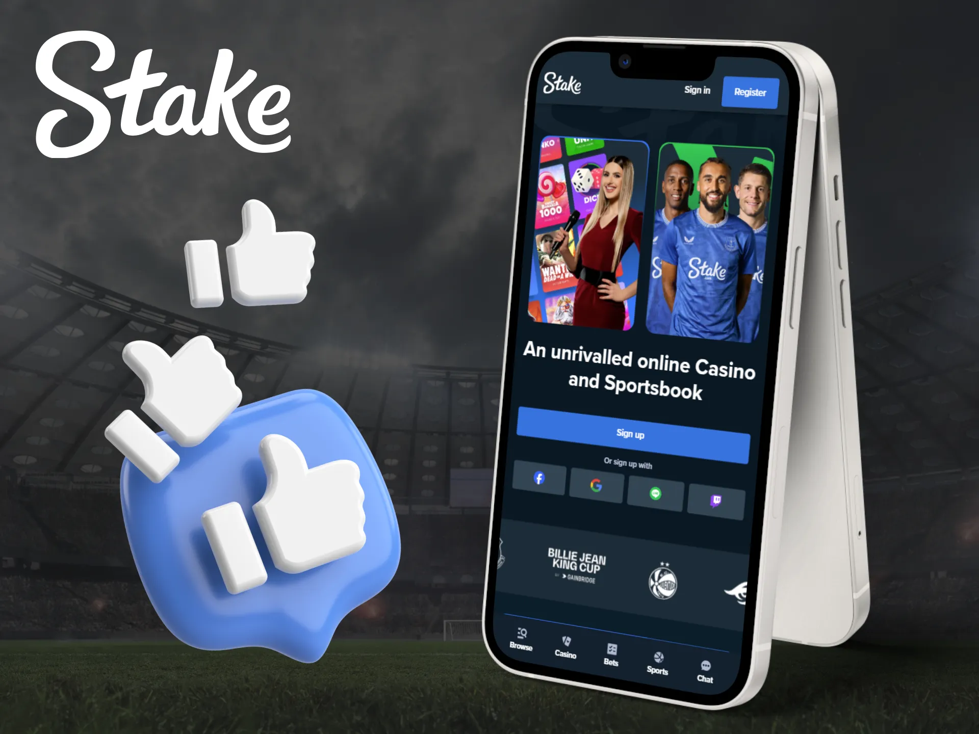 Indian users of smartphones can enjoy a lot of benefits by using the Stake casino app.