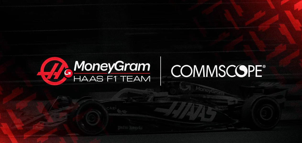 MoneyGram Haas F1 Team partner with CommScope