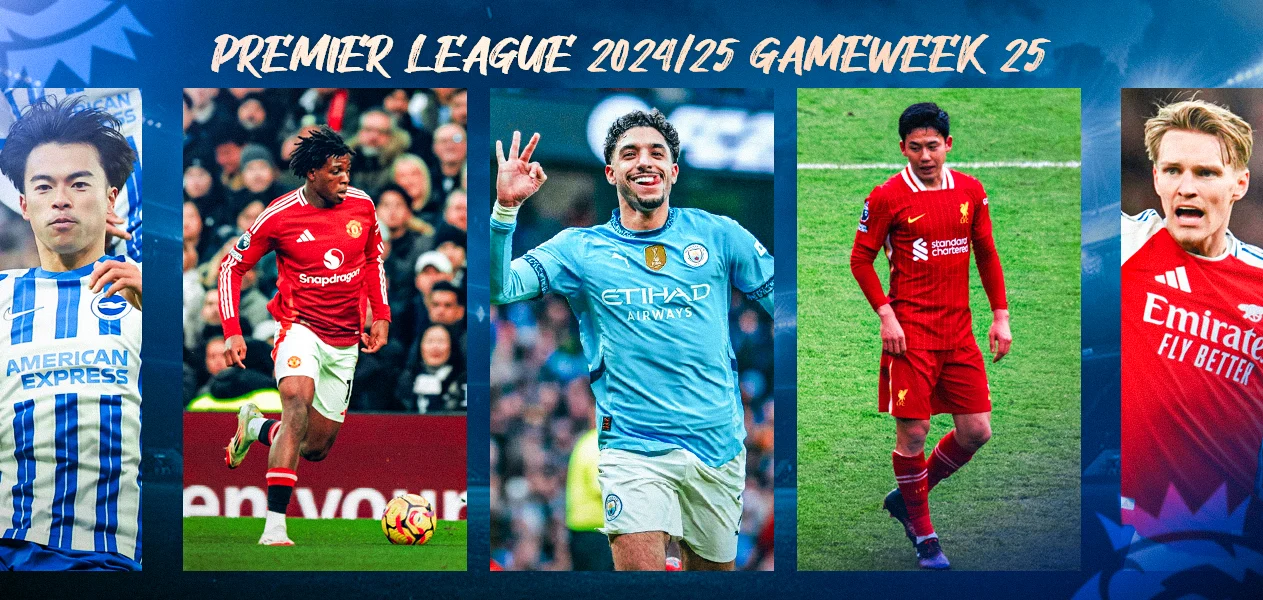 Premier League 2024/25 Gameweek 25 Recap