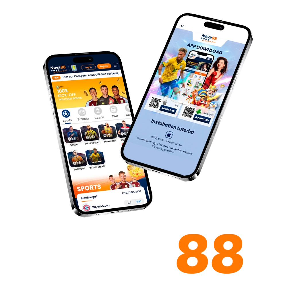 Create predictions on match outcomes with the Nova88 app.