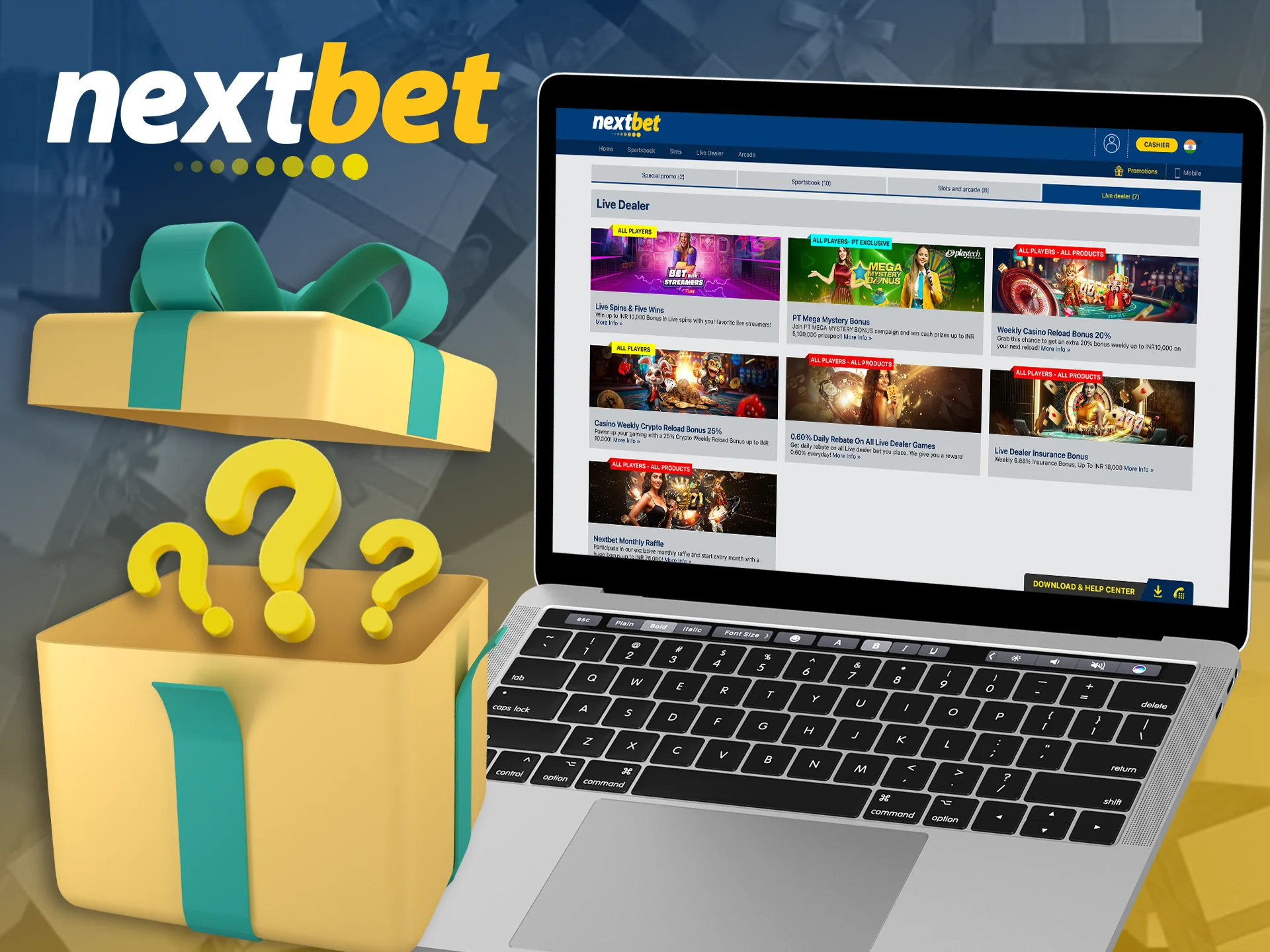 Check out how you can wager your welcome bonus from Nextbet.