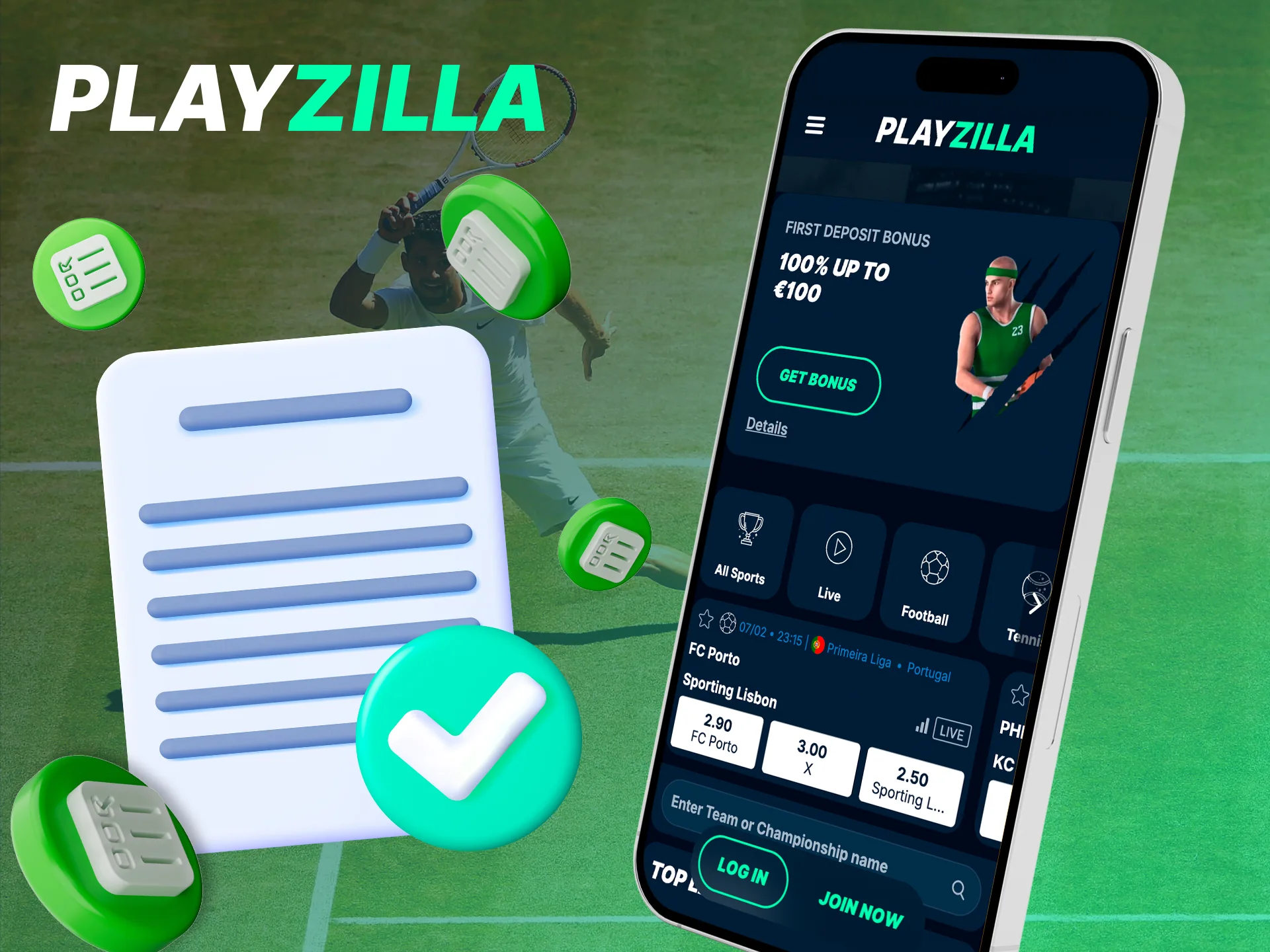 Check out the ultimate betting conclusion on the Playzilla app.