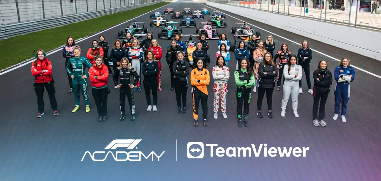 F1 ACADEMY teams up with TeamViewer