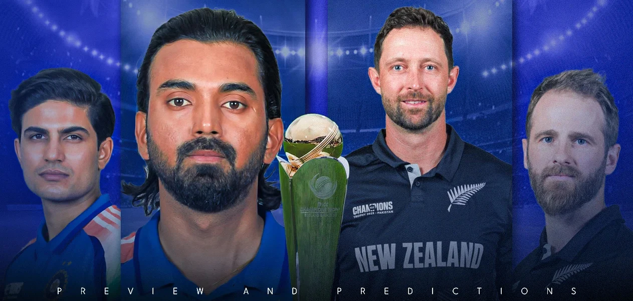 ICC Champions Trophy 2025 | Final: India vs New Zealand | Preview and Predictions