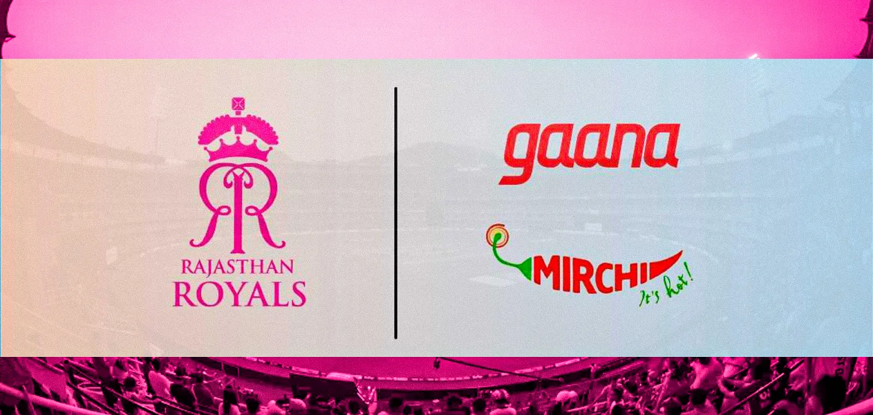 Rajasthan Royals teams up with Mirchi & Gaana