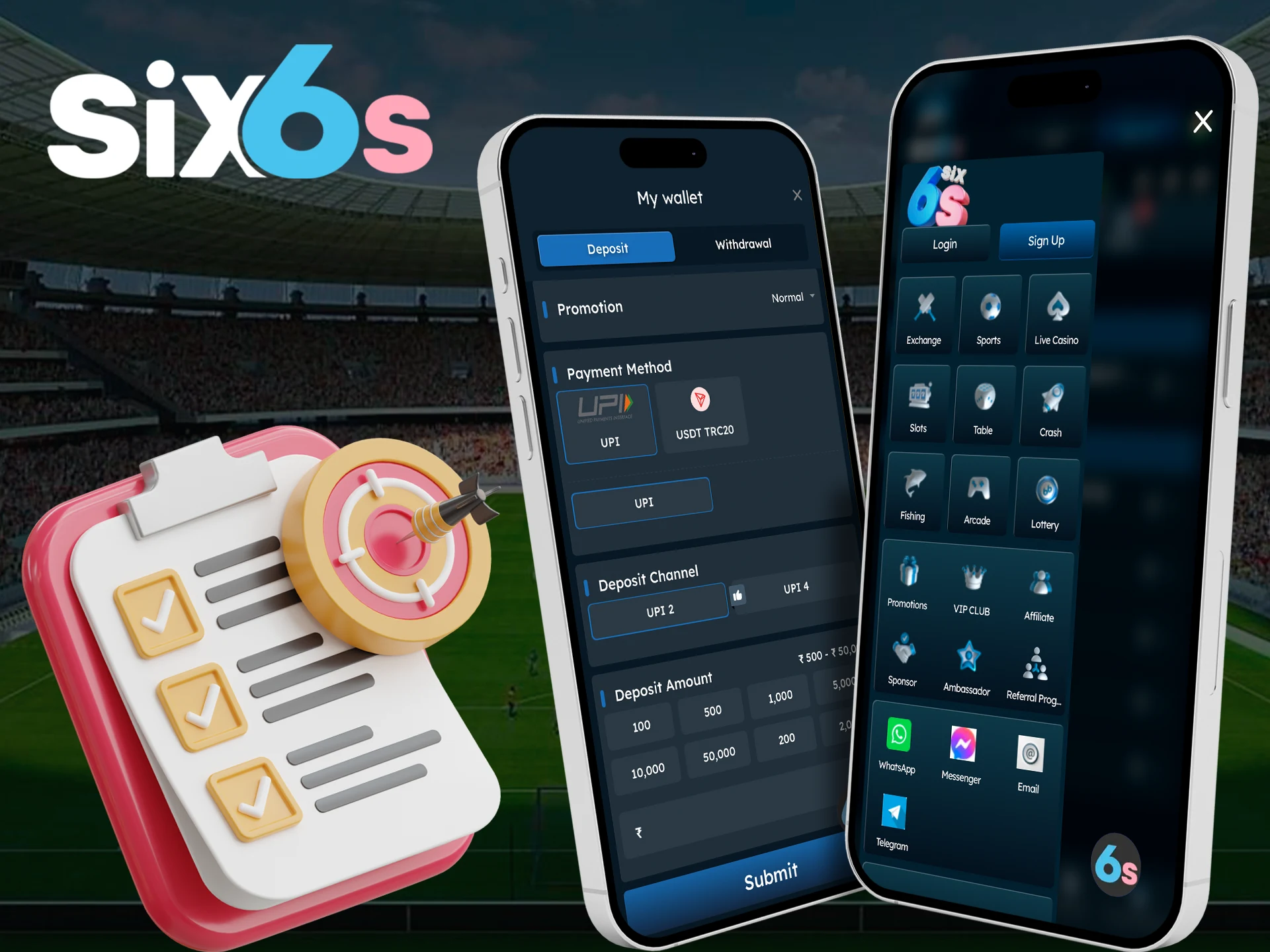 Discover and take advantage of all the benefits of the Six6s app.