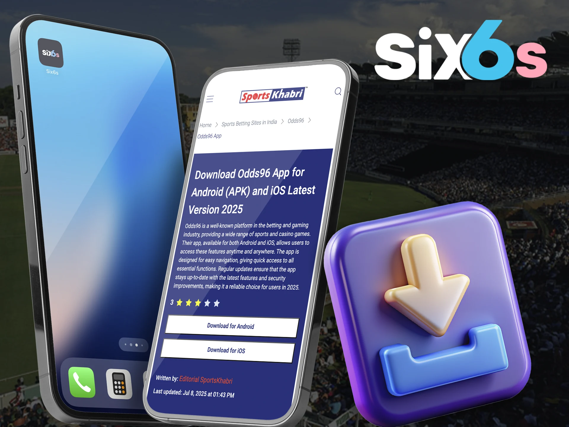 Find out how to install the Six6s app on your device.