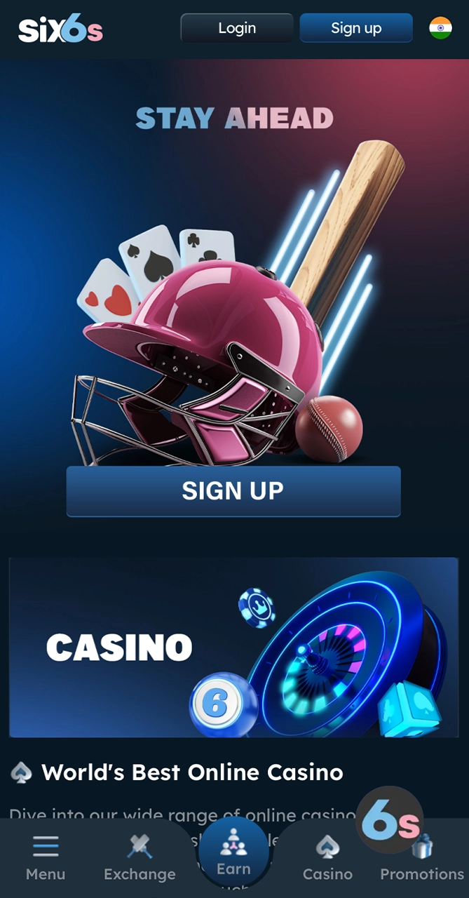 Check out the Six6s welcome page.