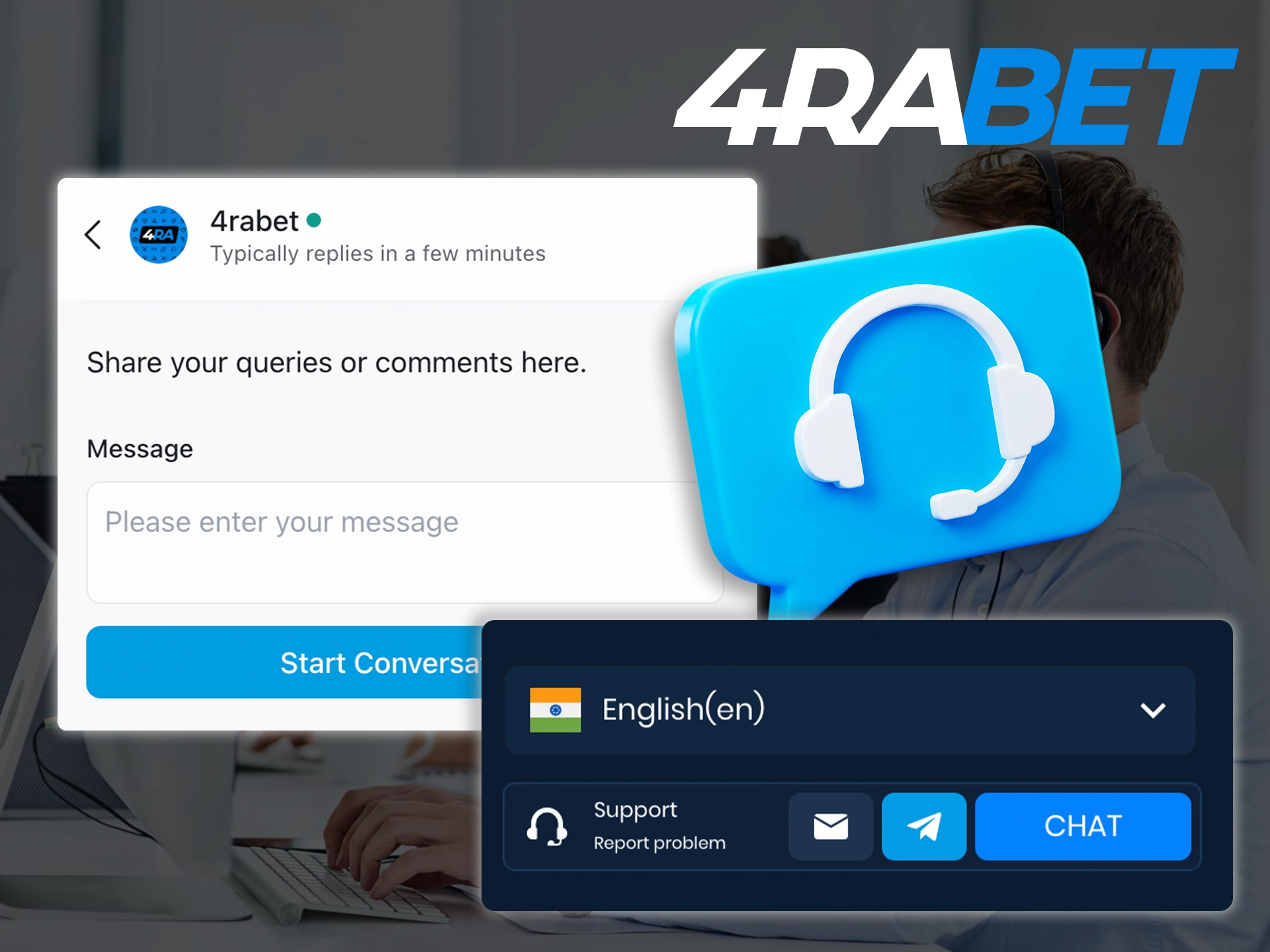 The 4Rabet team will answer any questions you may have.