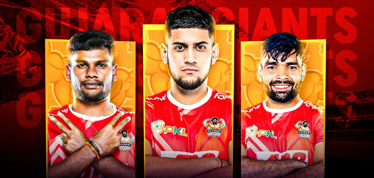PKL 2025/26: Gujarat Giants Sponsors