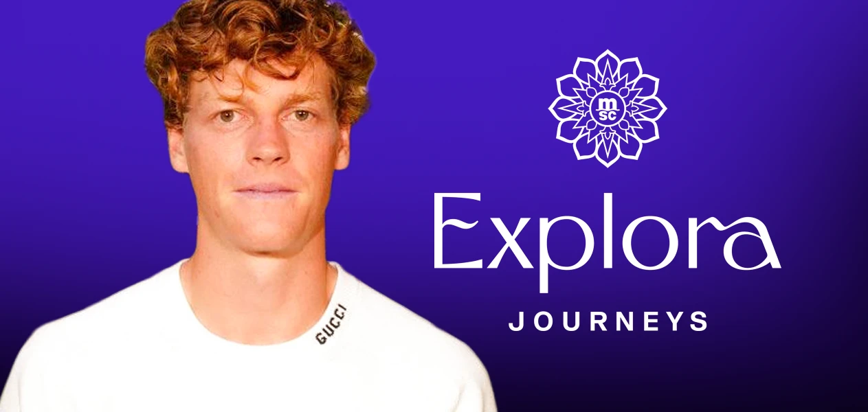 Jannik Sinner joins Explora Journeys as brand ambassador