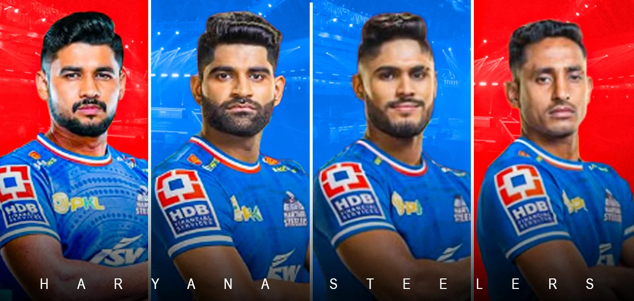 PKL 2025: Haryana Steelers Sponsors