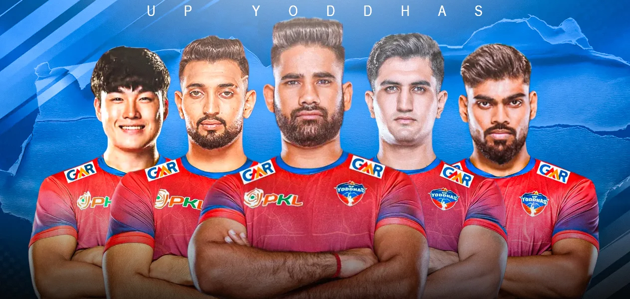PKL 2025: UP Yoddhas Sponsors