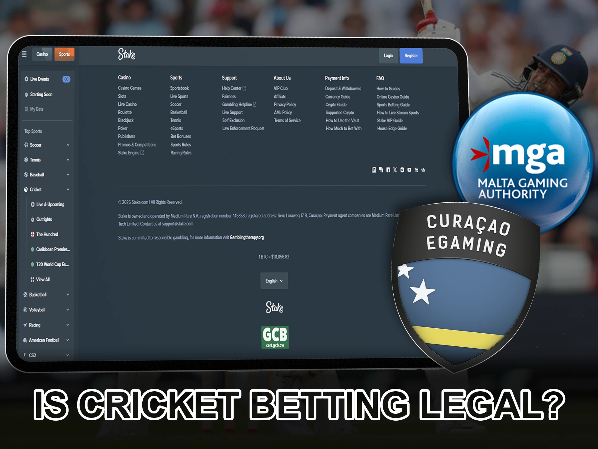 Find out which bookmakers are legal in India and other countries.