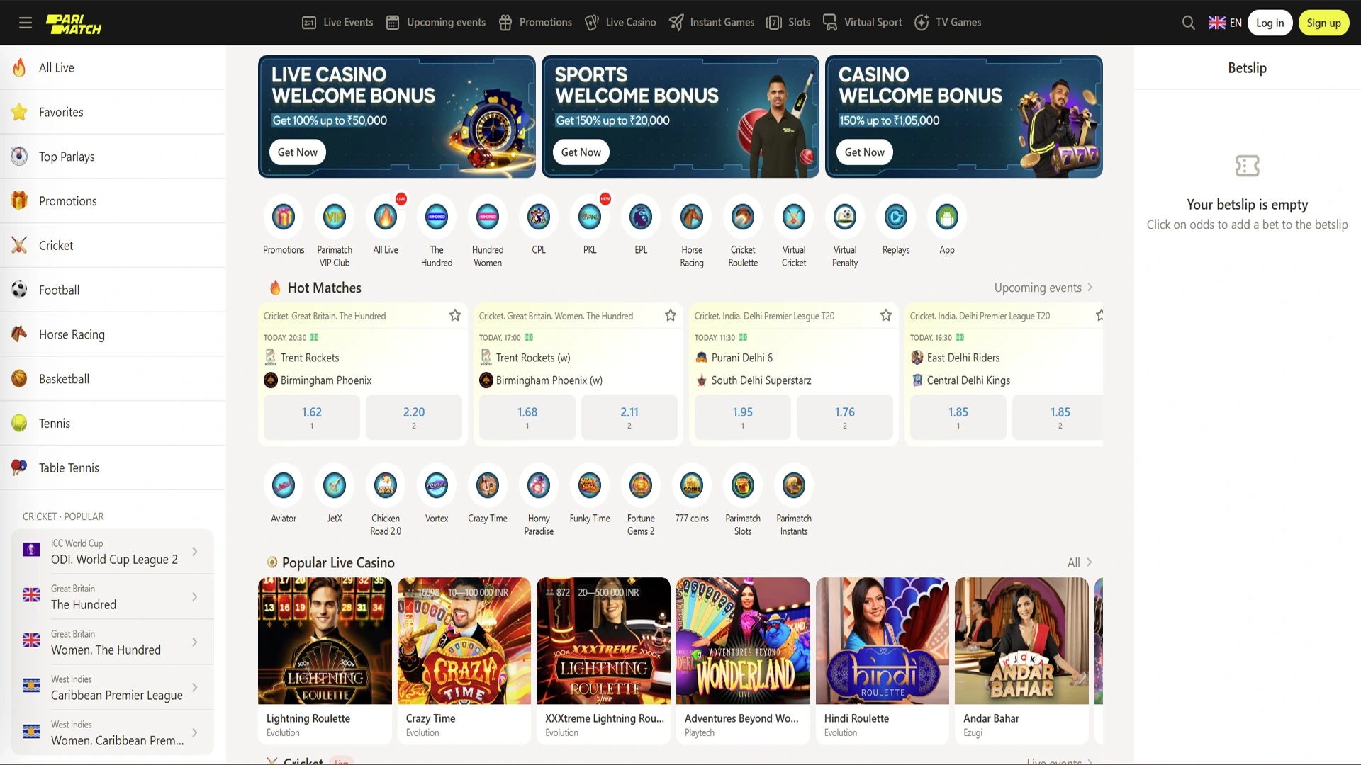 To start betting on sports, choose a casino from our review.