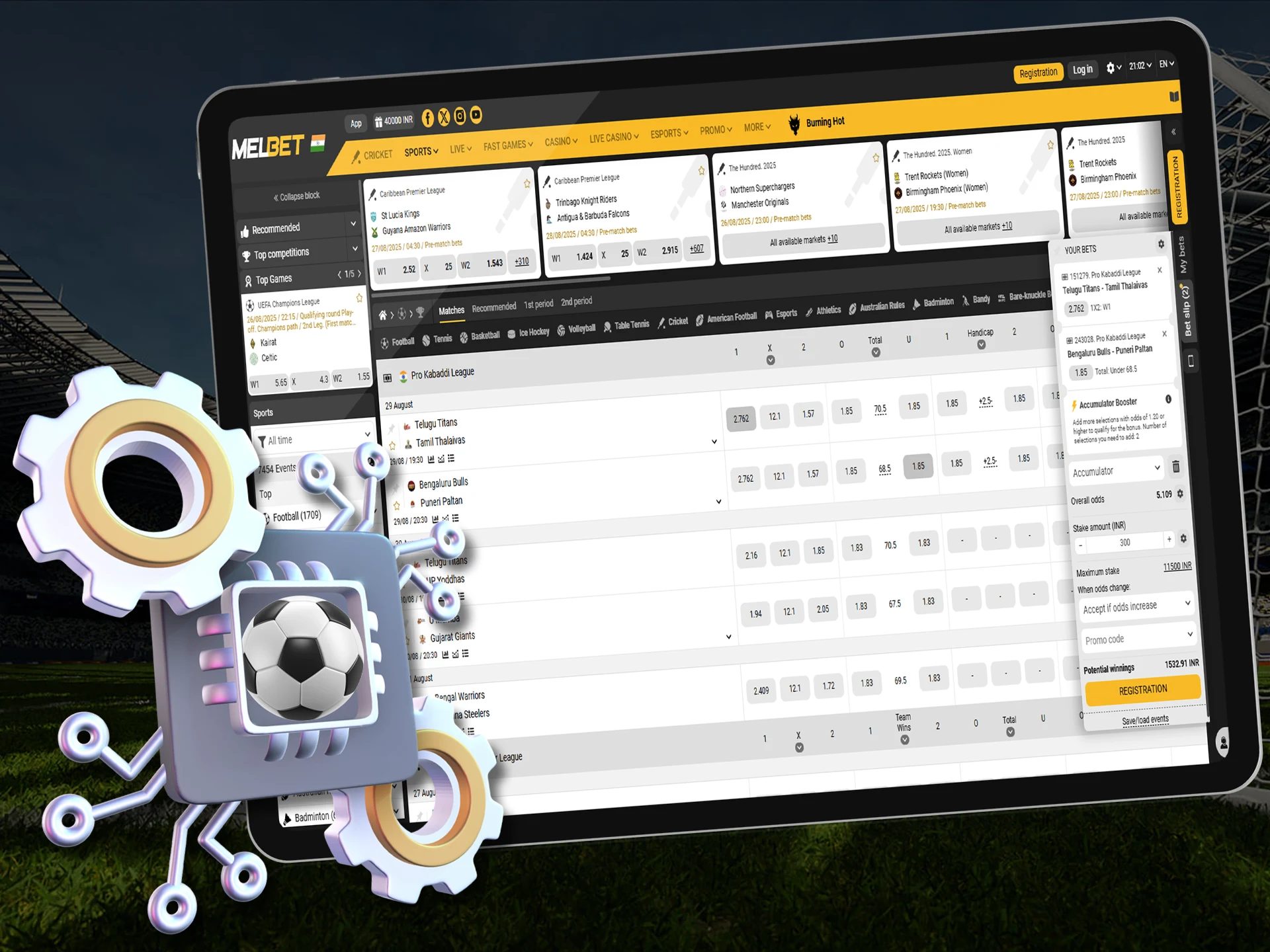 What are the benefits of using machine learning for betting.