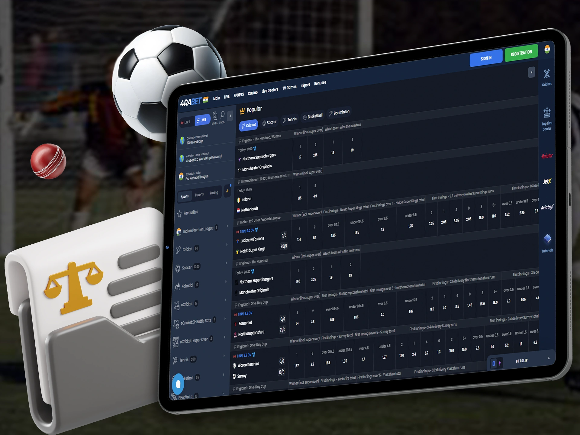 Who controls bookmakers in India.