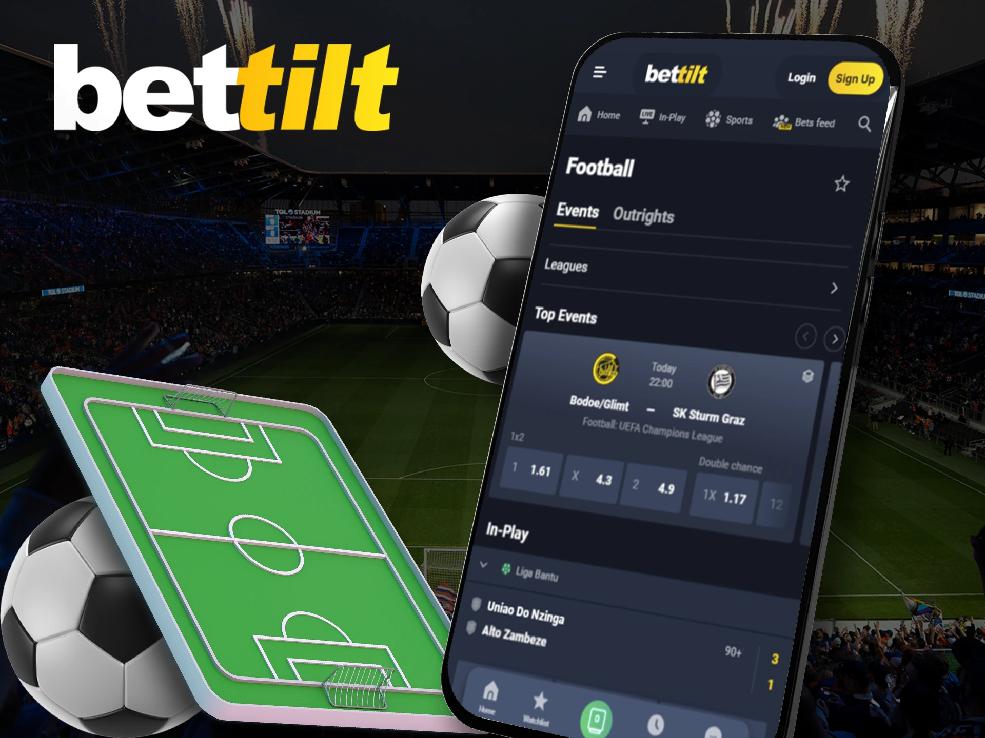 Become a Bettilt champion in football betting.