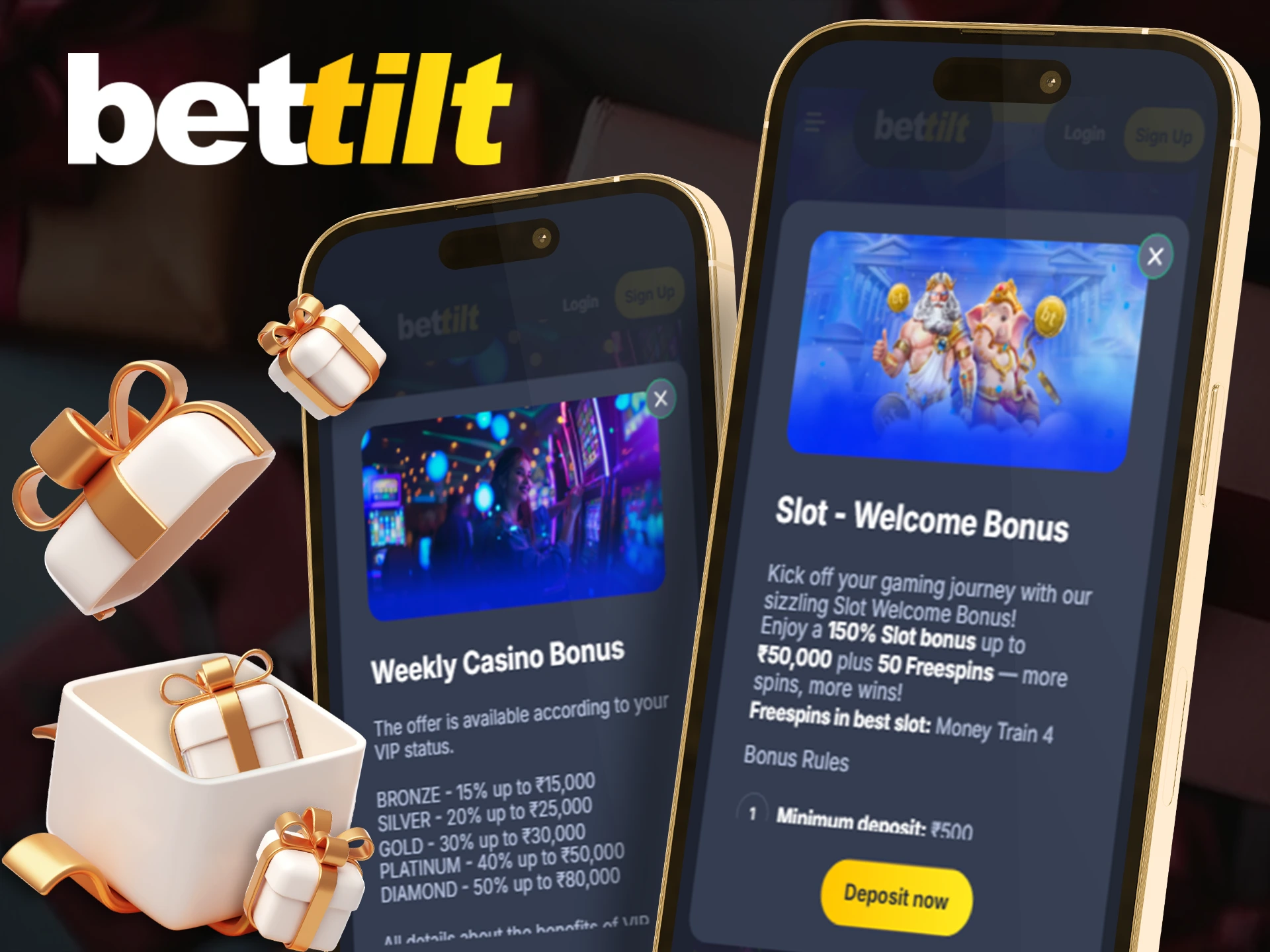 Get a welcome bonus from Bettilt to start playing.