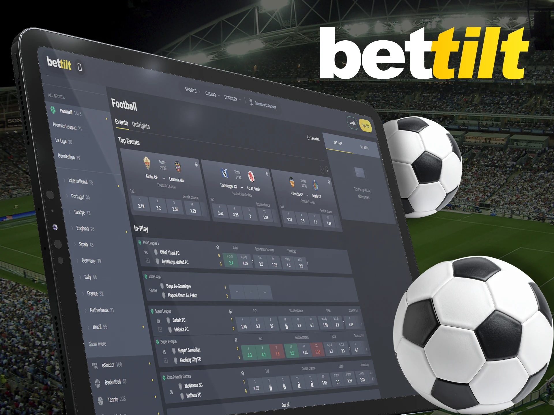 Make football winner predictions and win at Bettilt.