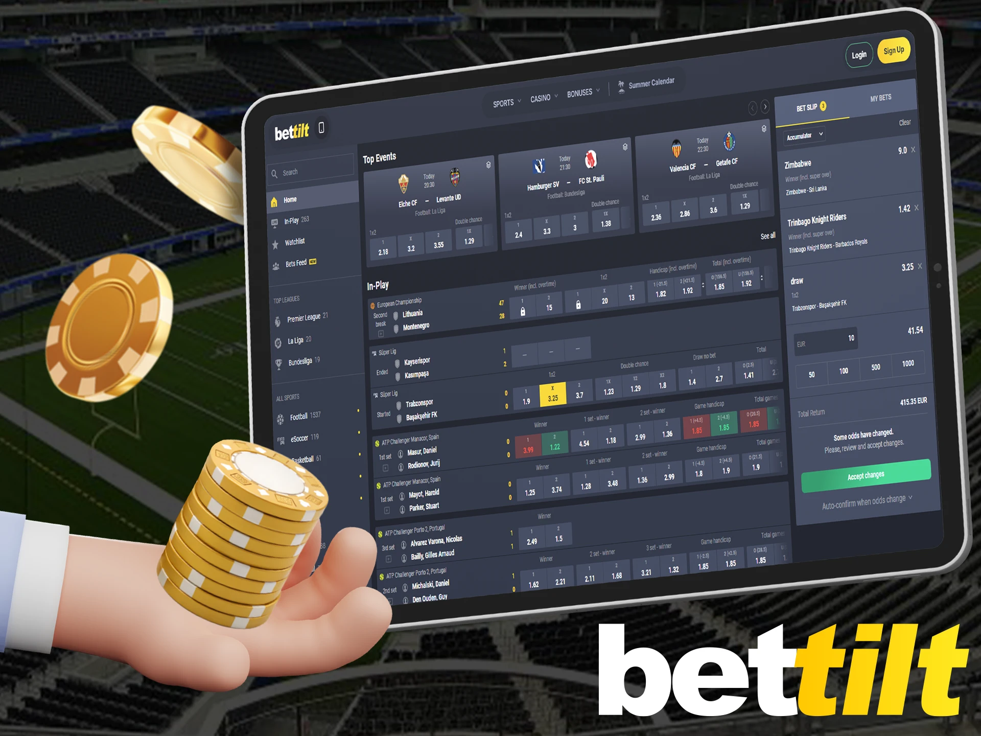 Find out how to make your first bet correctly at Bettilt.